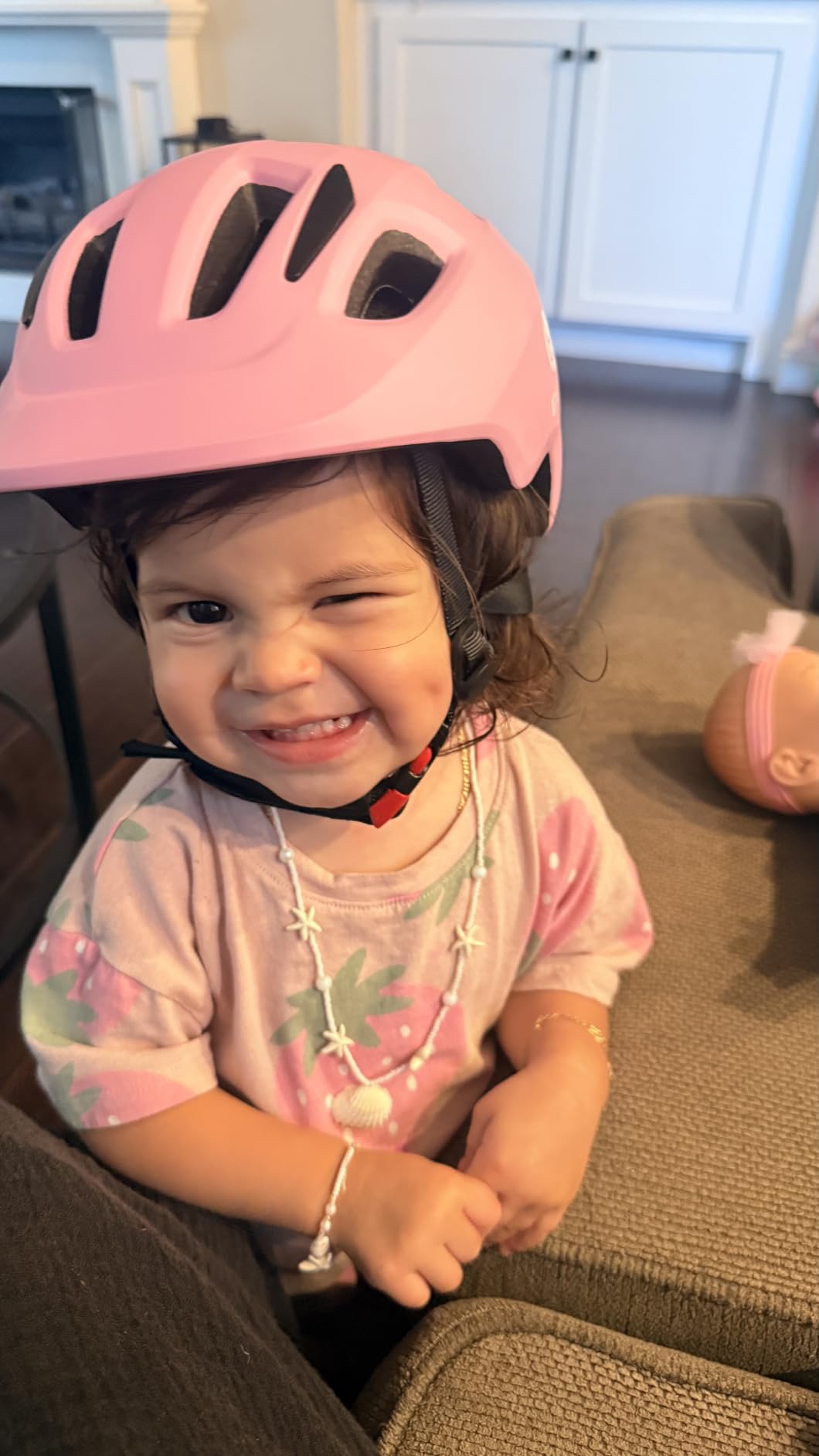 GLAF Baby Bike Helmet Toddler Helmets for 1 Year Old and up Infant Girls Boys Multi Sport Adjustable for Scooter Bicycle Skateboard Cycling customer photo 1