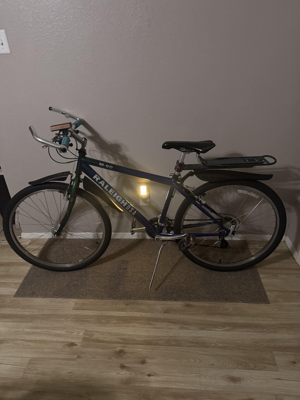 Bike Fender Set with 26ft DIY Reflective Tape, Adjustable Bicycle Fenders for 22