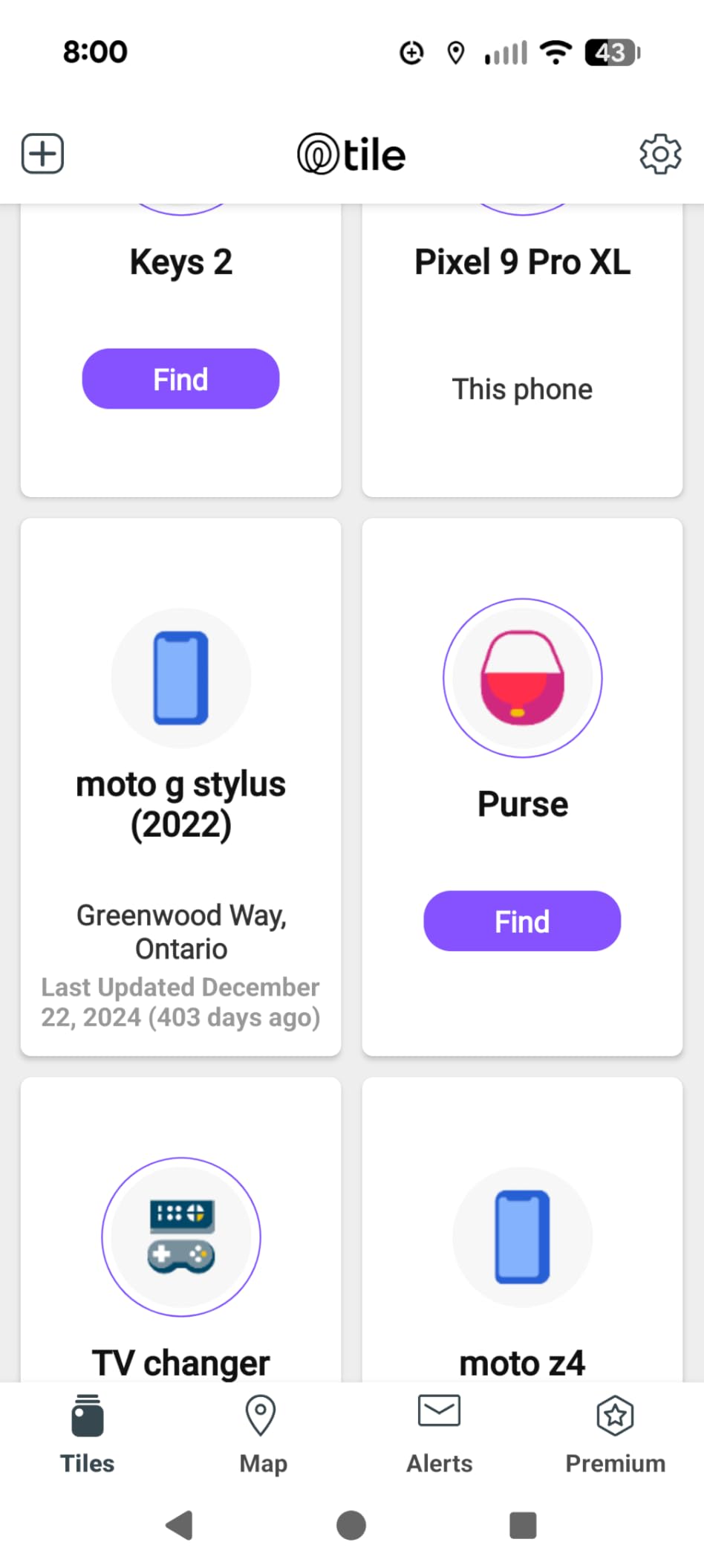 Life360 Tile - Bluetooth Tracker, Keys Finder and Item Locator for Keys, Bags and More. Phone Finder. Both iOS and Android Compatible. 1-Pack (Navy Blaze) customer photo 1