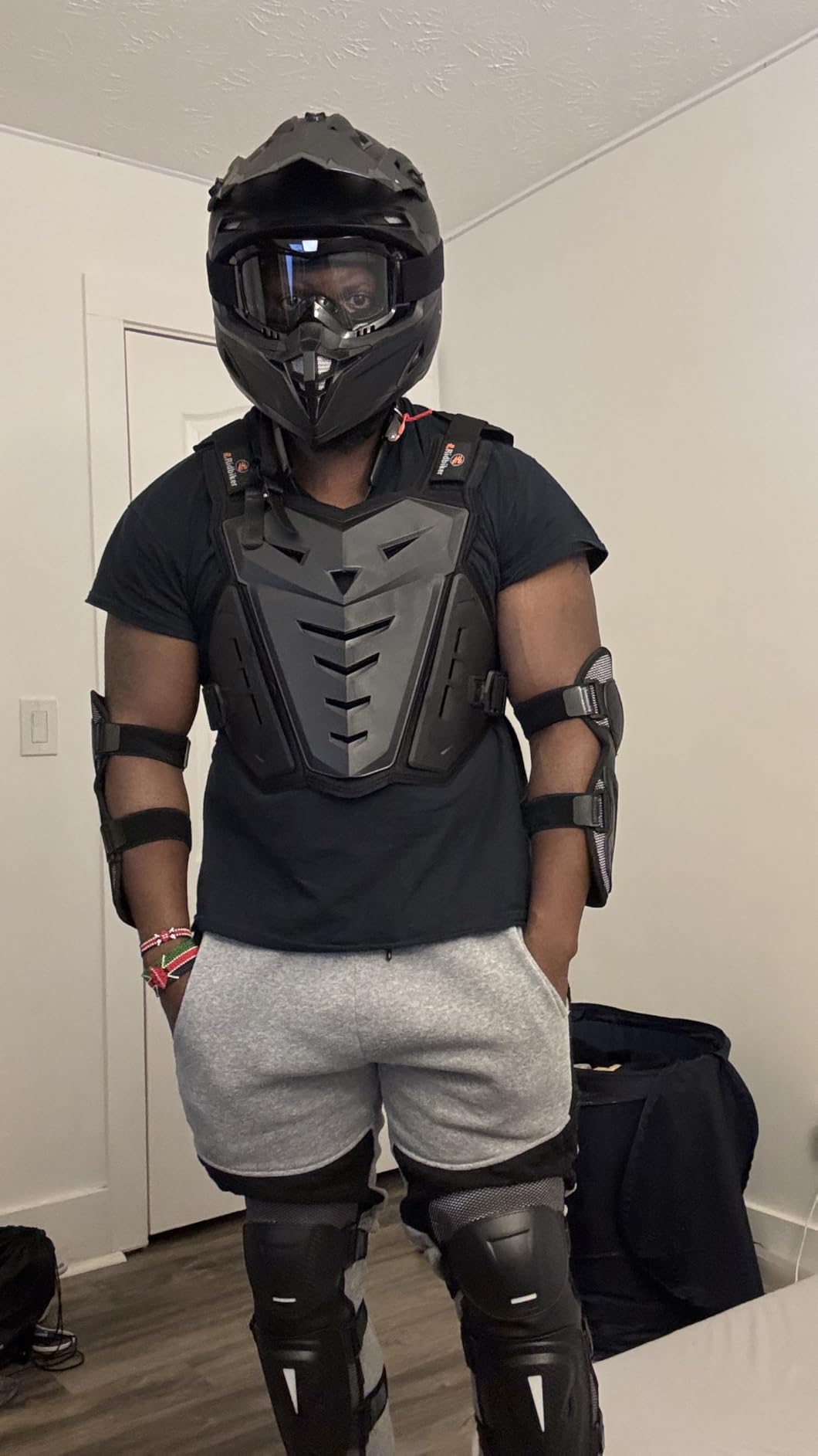 Motorcycle Body Armor Vest Dirt Bike Gear, Chest Protector Motocross Gear customer photo 2
