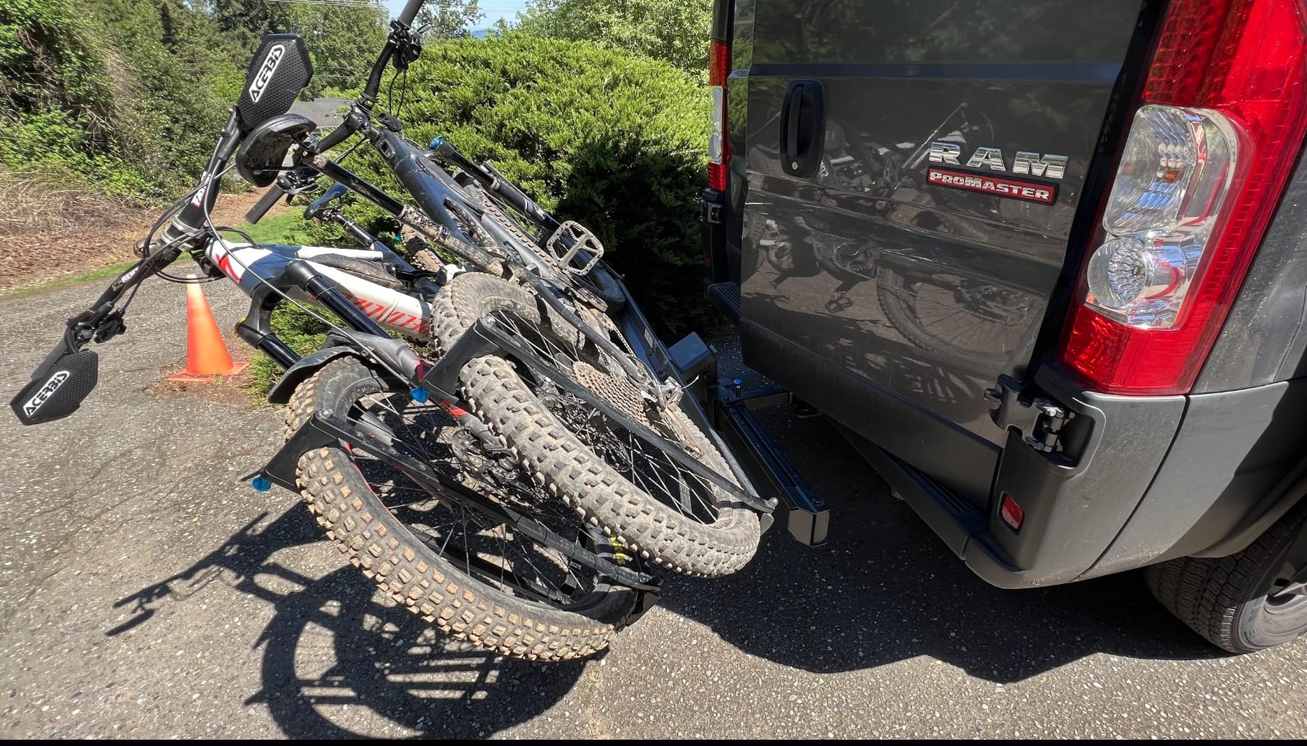 RockyMounts AfterParty Swing-Away 2 Bike Platform Hitch Rack for 2