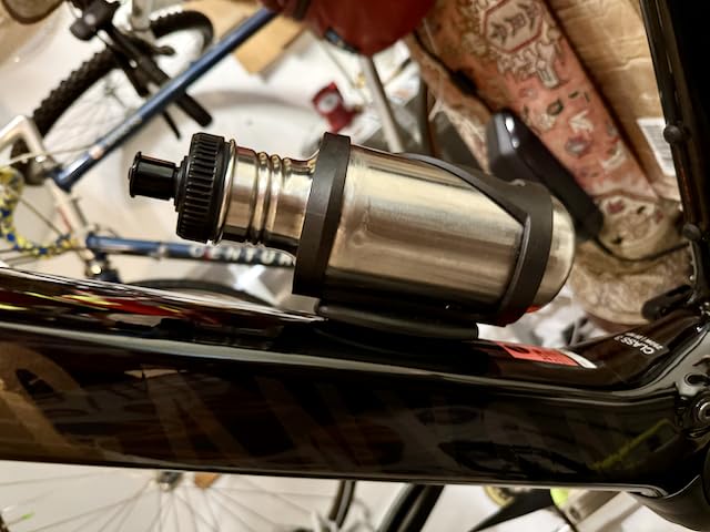 Elevation Lab AirTag Bike Security Mount | Waterproof, hidden under bottle cage or alone, security screws + driver customer photo 1