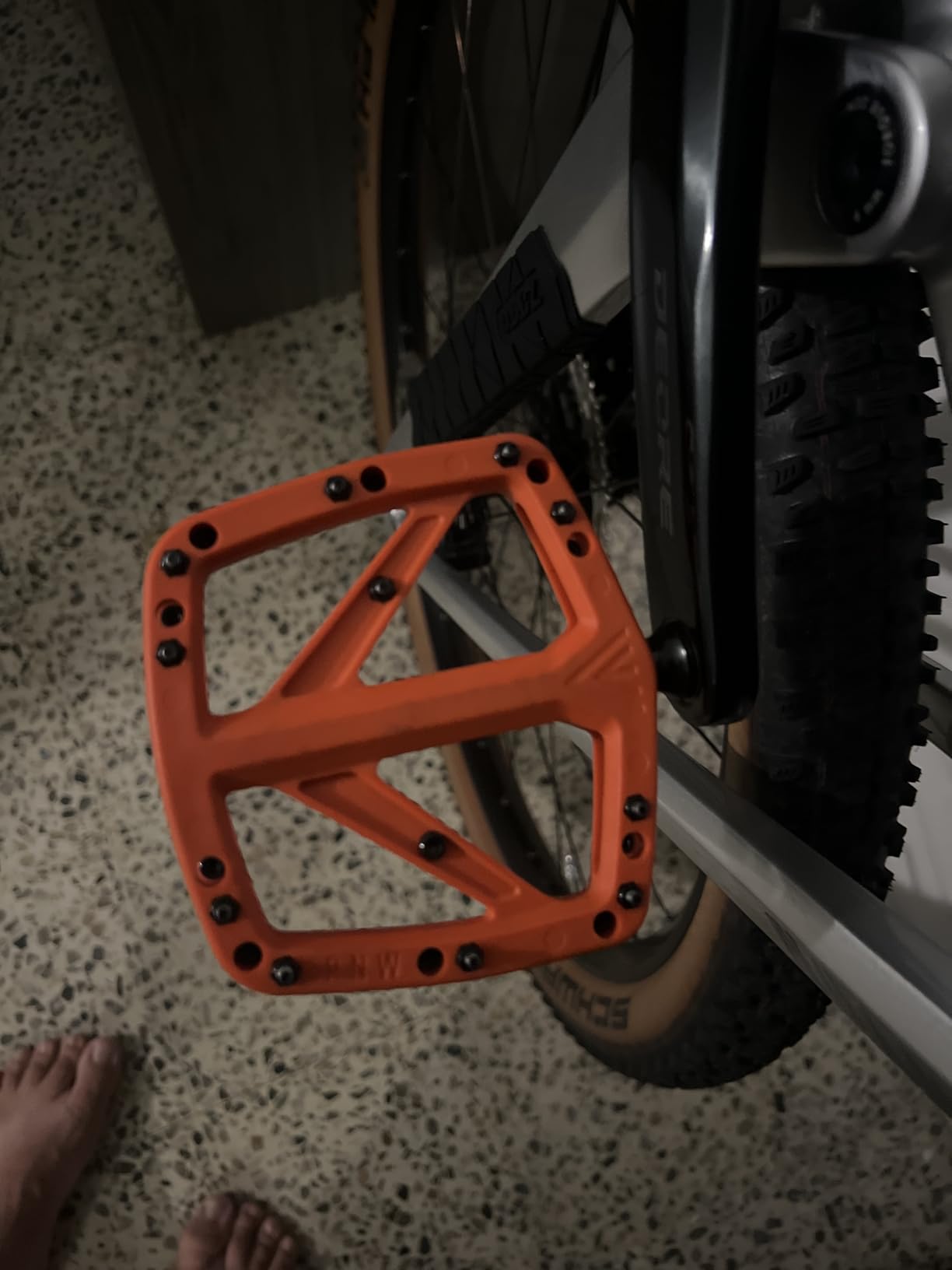 PNW Components Range Composite MTB Pedals - Nylon Flat Mountain Bike Pedals - Sealed Bearings - Wide Platform - Multiple Colors customer photo 2