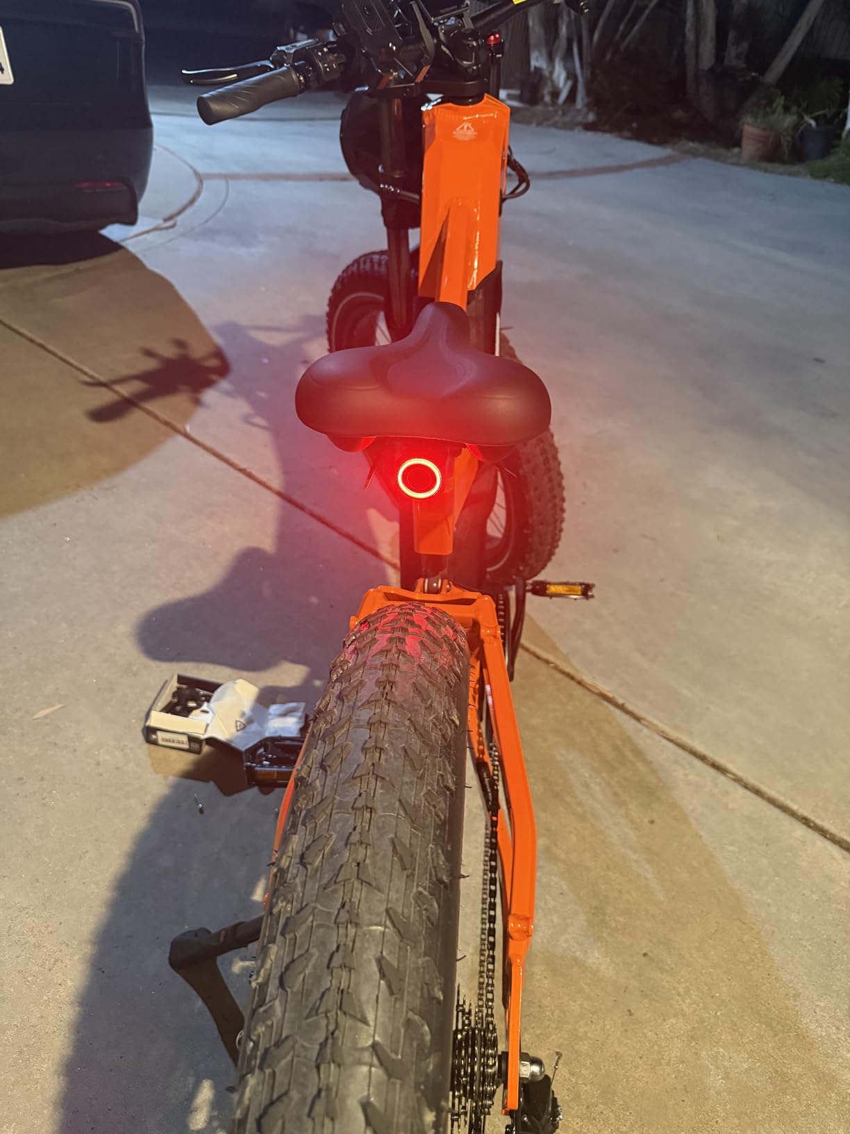 NineLeaf Bicycle Tail Light Rechargeable, Bike Tail Light with Alarm and Remote, Bike Alarms for Ebikes, IP65, 113dB Alarms, Level 7 Sensitivity, Auto ON/Off Bike Tail Light with Smart Brake Lights customer photo 1
