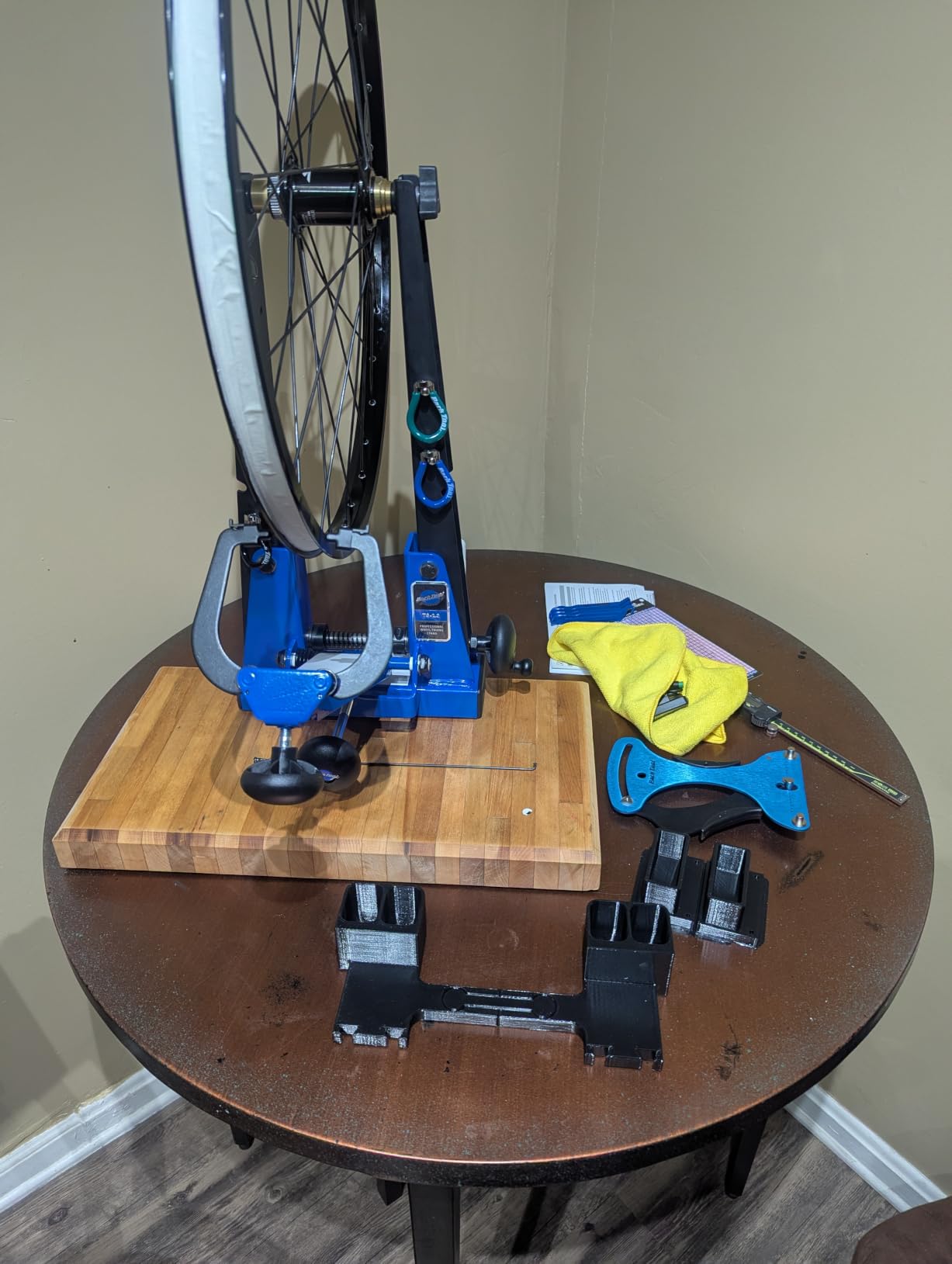 Park Tool TS Truing Stand and Wheel Tool, Blue customer photo 1