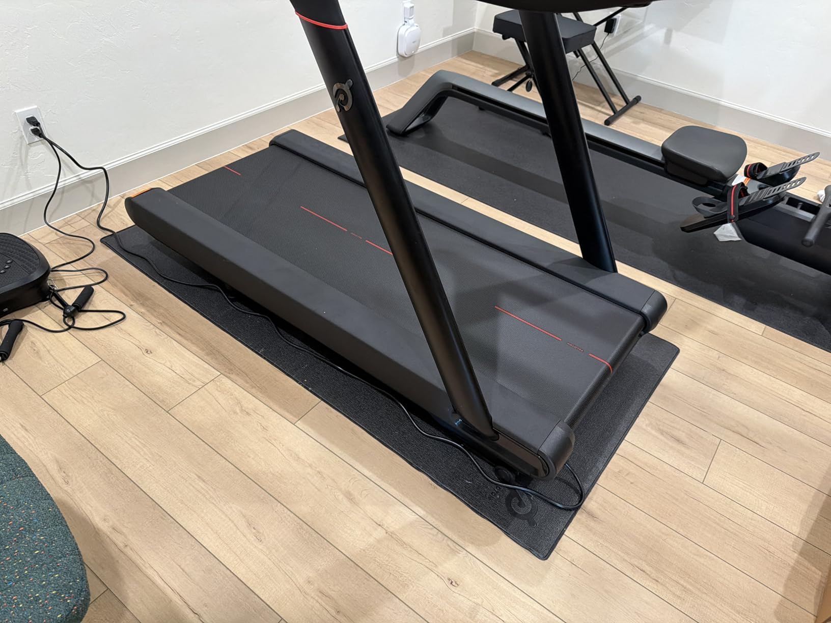 Peloton Bike Mat - 72 x 36 inches with 4 mm Thickness, Compatible with Peloton Exercise Bikes customer photo 1