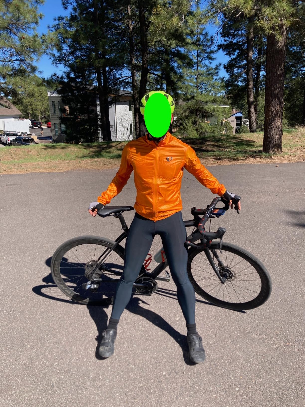 PEARL IZUMI Men's Thermal Cycling Tights, Water-Repellent & Insulated with Elite Levitate Chamois, Plus Safety Elements customer photo 2