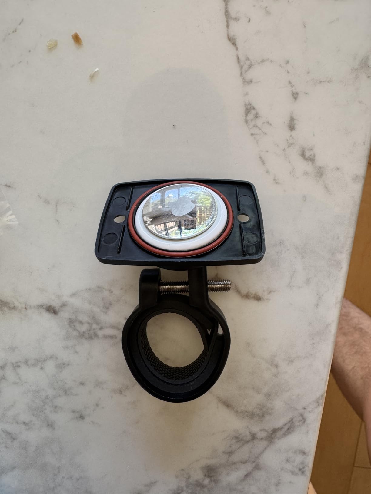 Airtag Bike Mount - Hidden GPS Tracker Case for Apple Airtag, Anti-Theft Holder for Electric Bicycle and Scooter customer photo 2