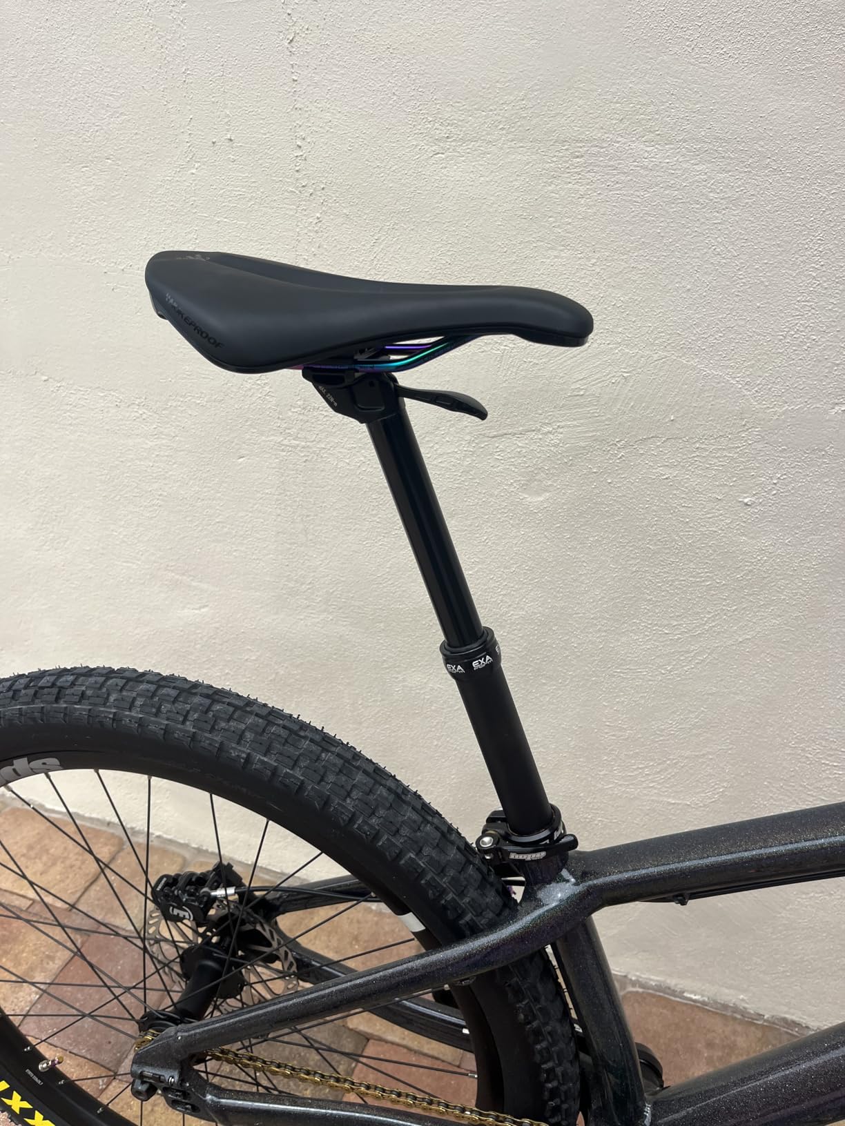 EXA Form Upgraded Speed Up 27.2mm/30.9mm/31.6mm Cable-Less Hydraulic Dropper Seatpost, 100mm/120mm/125mm/150mm Travel Dropper Post for MTB/E-Bike/Road Bike customer photo 2