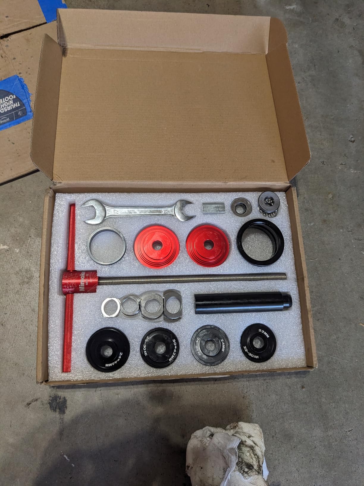 Mimoke Bicycle Headset Press Tool, Installation Tools Press-in for Bottom Bracket for BB73 BB86 BB30 BB91 BB92 PF30 customer photo 1