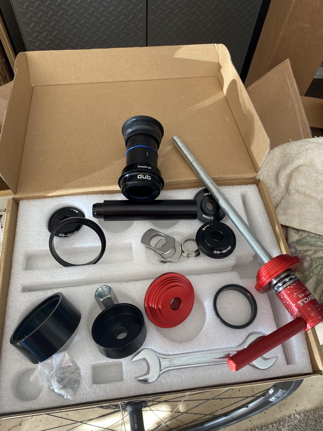 Mimoke Bicycle Headset Press Tool, Installation Tools Press-in for Bottom Bracket for BB73 BB86 BB30 BB91 BB92 PF30 customer photo 2
