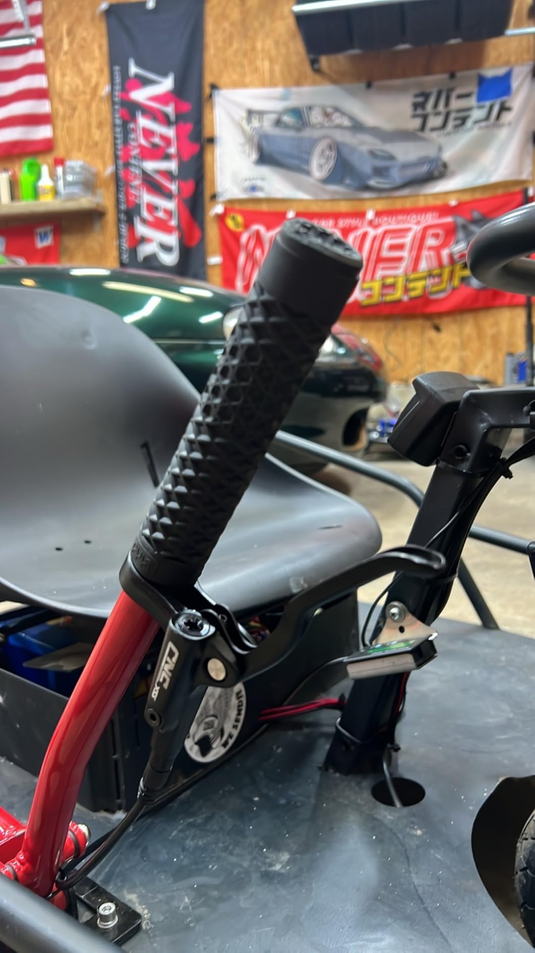 CNC MTB Hydraulic Disc Brake Set,Mountain Bike Hydraulic Disc Brakes Right Front 800mm Left Rear 1450mm Hydraulic Brake,Black customer photo 2