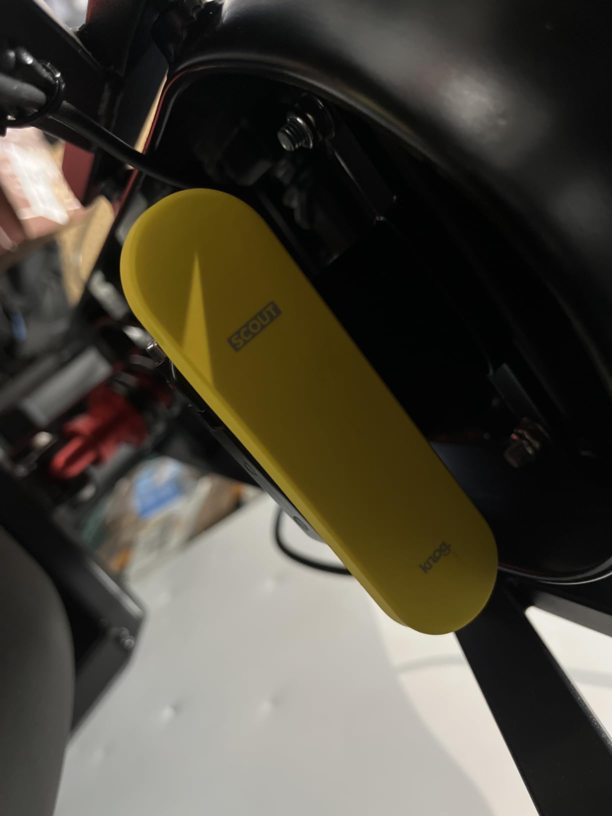 Knog Scout Bike Alarm & Finder - 85db Alarm, iOS 'Find My' Tracking - Motion-Activated Bicycle Deterrent Alarm with Loud Audio Alert & Locator customer photo 2