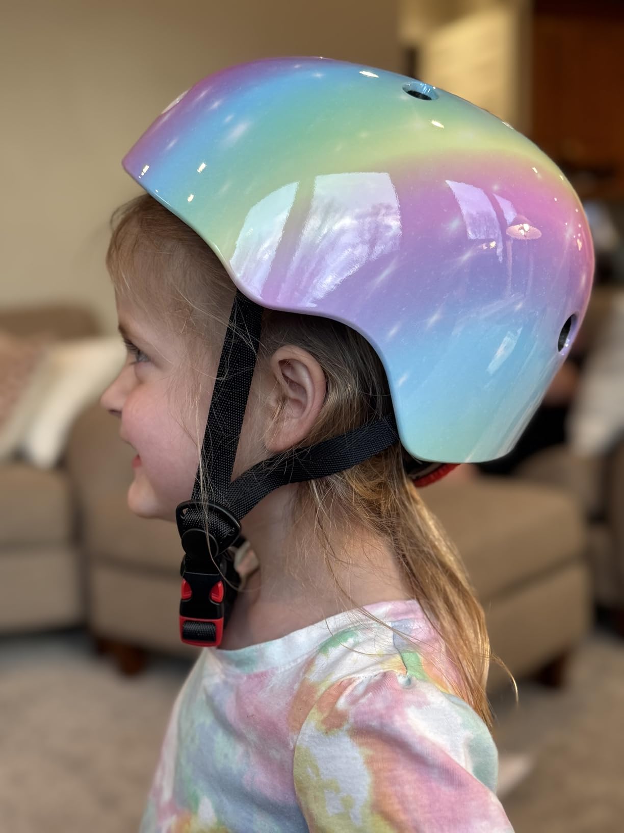 Bienbee Kids Bike Helmet, Adjustable & Multi-Sport, Ages 3-14 | Toddler Bike Helmet with 11 Vent for Cooling Airflow And Soft Removable Lining for Bicycle Scooter Skateboard and Cycling customer photo 1