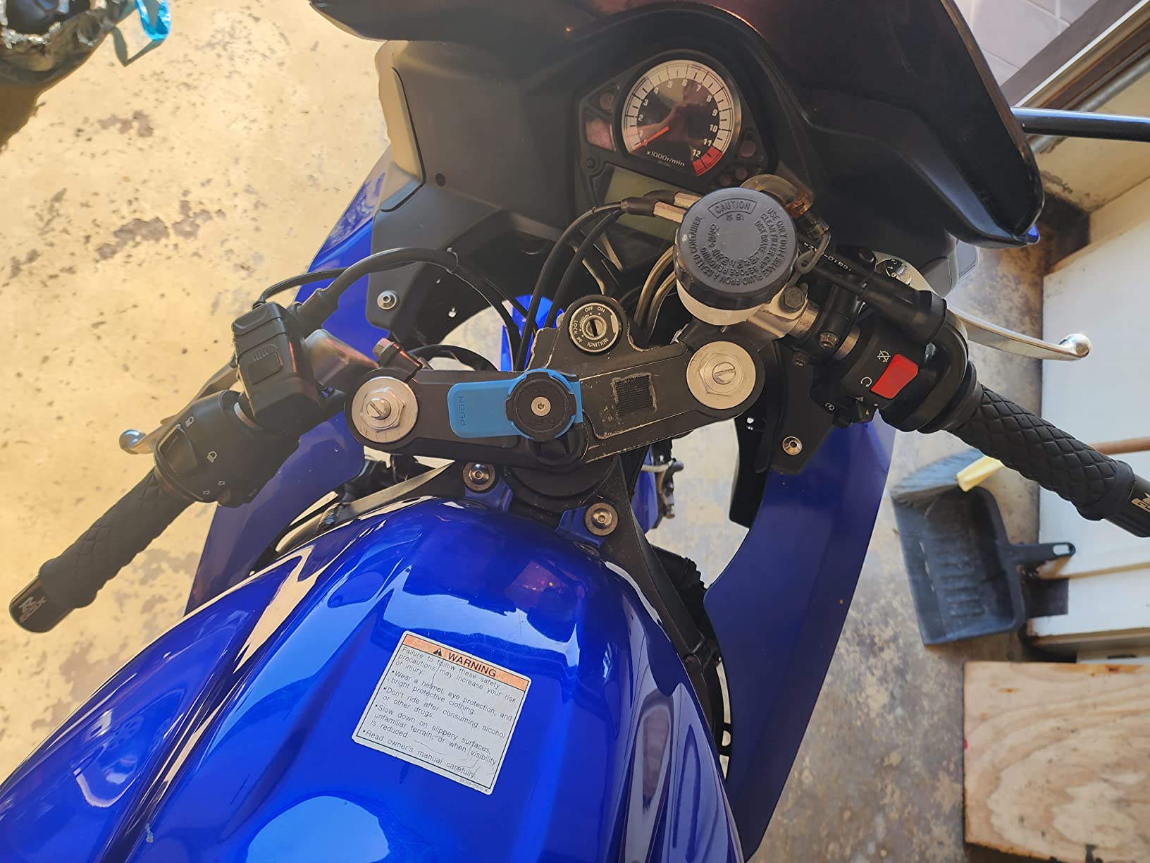 EXTRACTME Motorcycle Phone Charger, 6.4A Dual USB Type C PD & Quick Charge 3.0 Motorcycle USB Charger with Voltmeter & ON/Off Switch, Waterproof Motorcycle Accessories for Phone, Tablet, GPS, etc customer photo 2