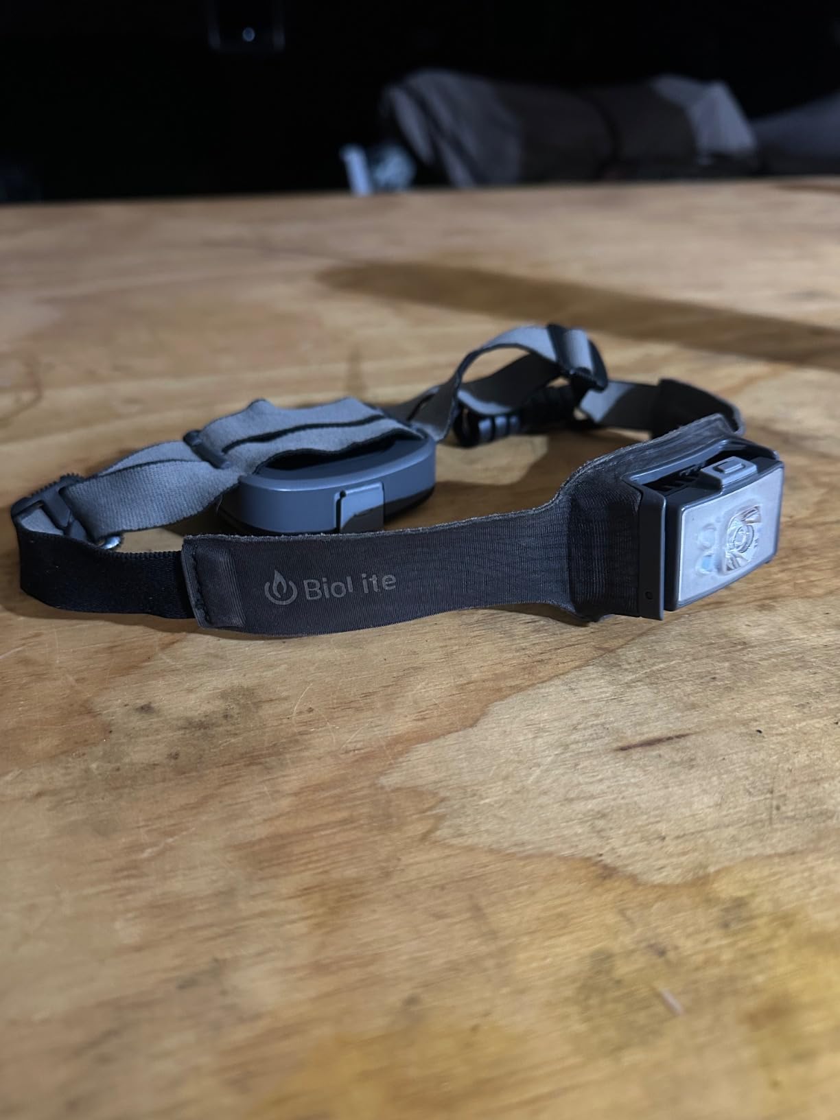 BioLite, HeadLamp 800 Pro, 800 Lumens, Ultra-Lightweight & USB Rechargeable with 8 Light Modes, Midnight Grey customer photo 1