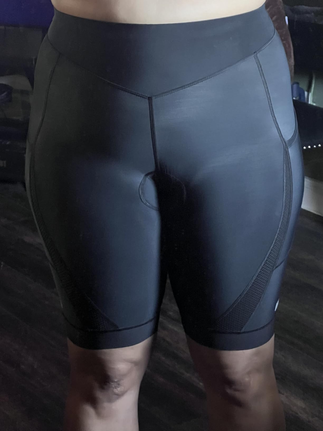 Heathyoga Womens 4D Padded Bike Shorts with Pockets Padding Cycling Shorts Women Bicycle Shorts Biker Biking Shorts customer photo 2