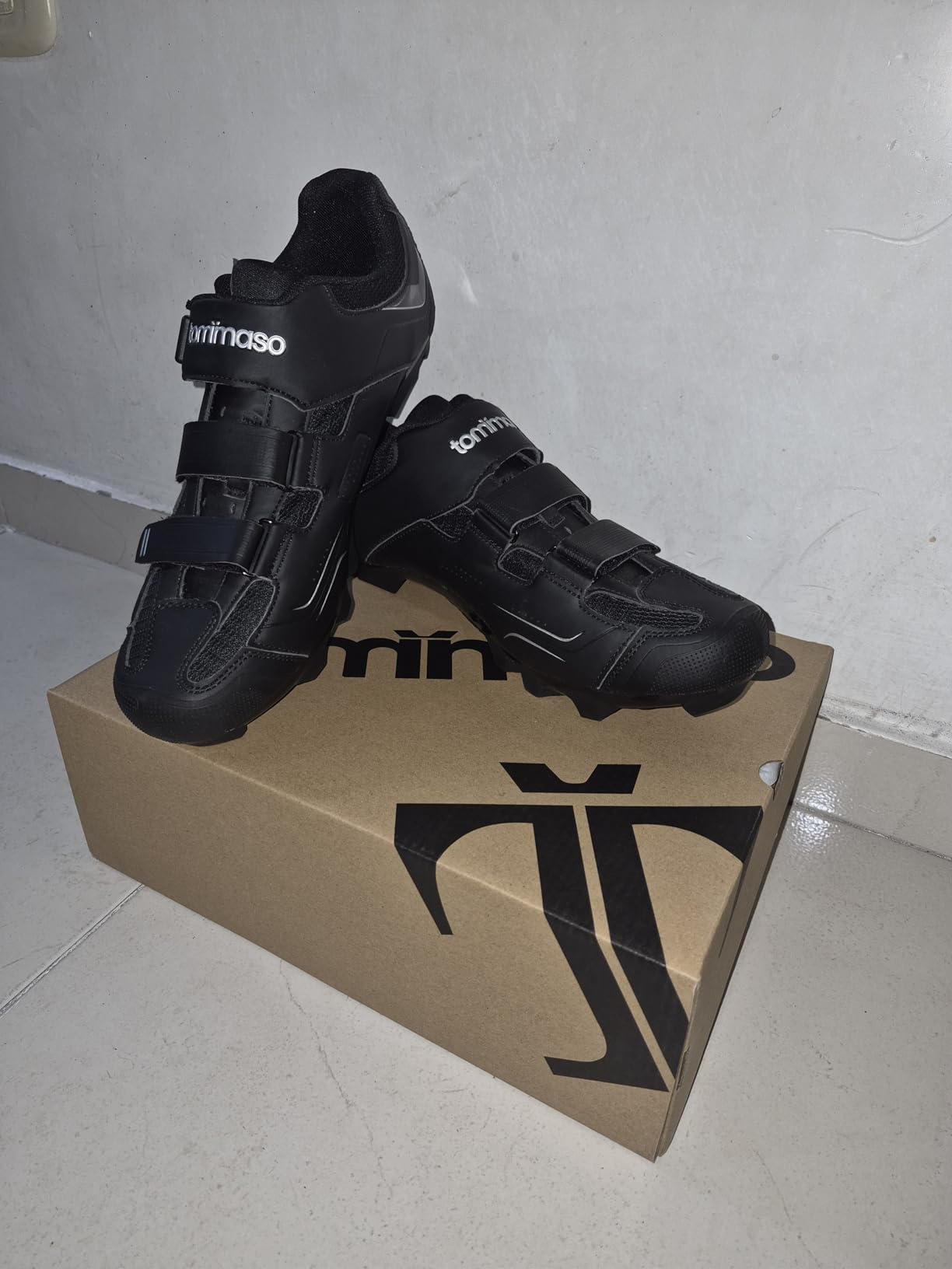 Tommaso Montagna Men's Mountain Bike Shoes for SPD Pedals - Gravel & Trail Cycling Shoes - Compatible with SPD Cleats - No Cleats Included customer photo 2