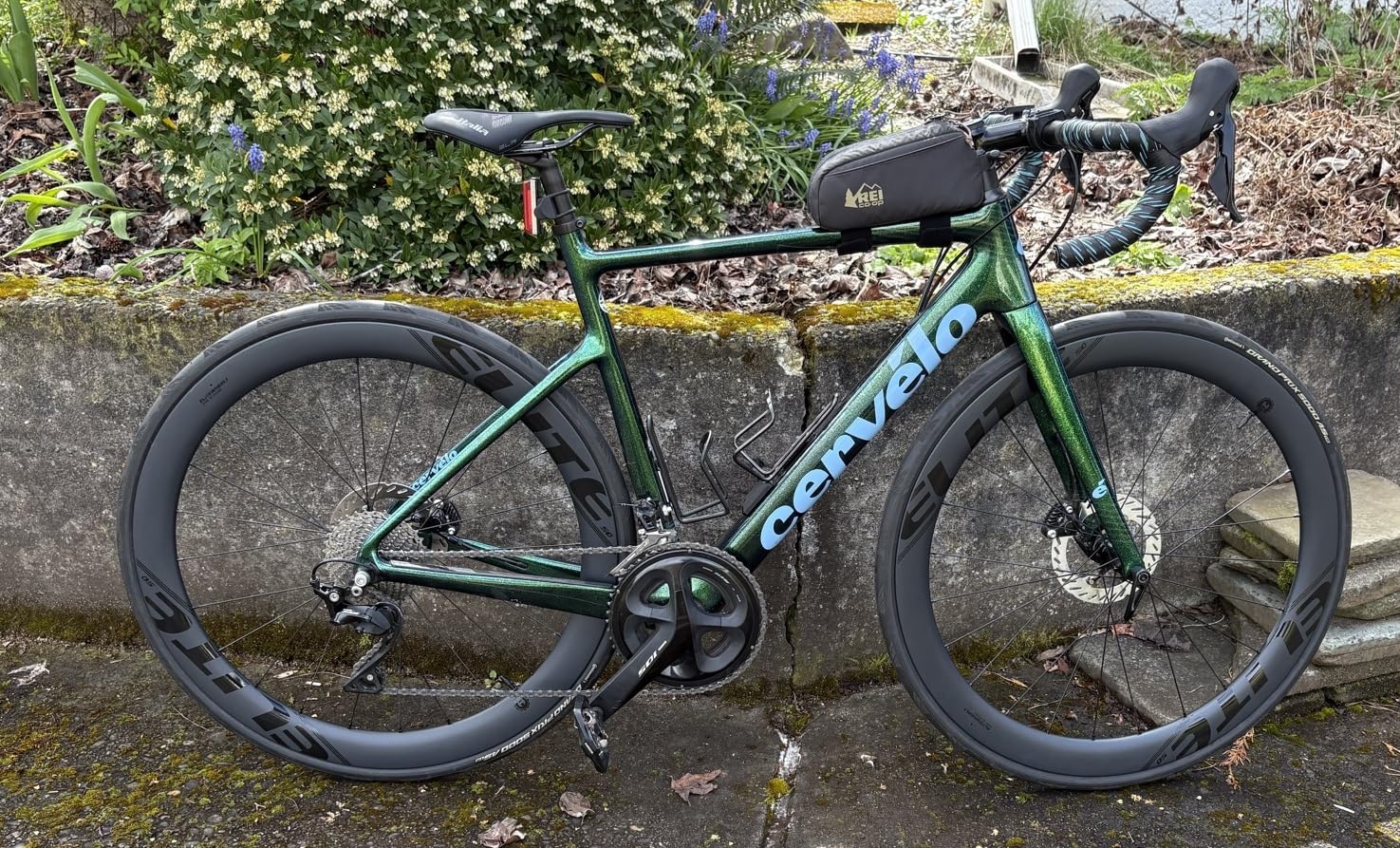 ELITEWHEELS Edge Carbon Wheels Ultralight 1314g Road Disc Brake Carbon Wheelset 40mm 45mm 50mm 65mm customer photo 2