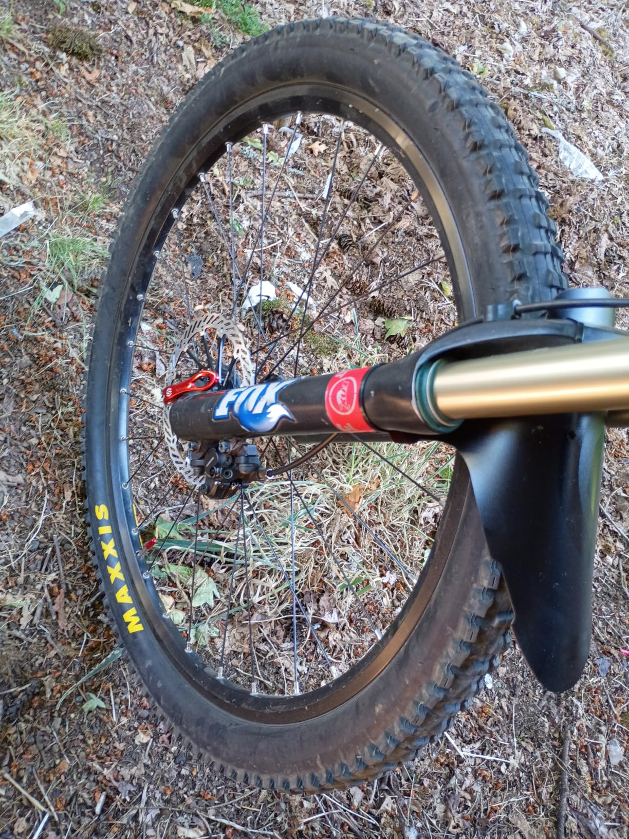 FIFTY-FIFTY Mountain Bike Fender, MTB Mudguard, Front and Rear Compatible customer photo 1