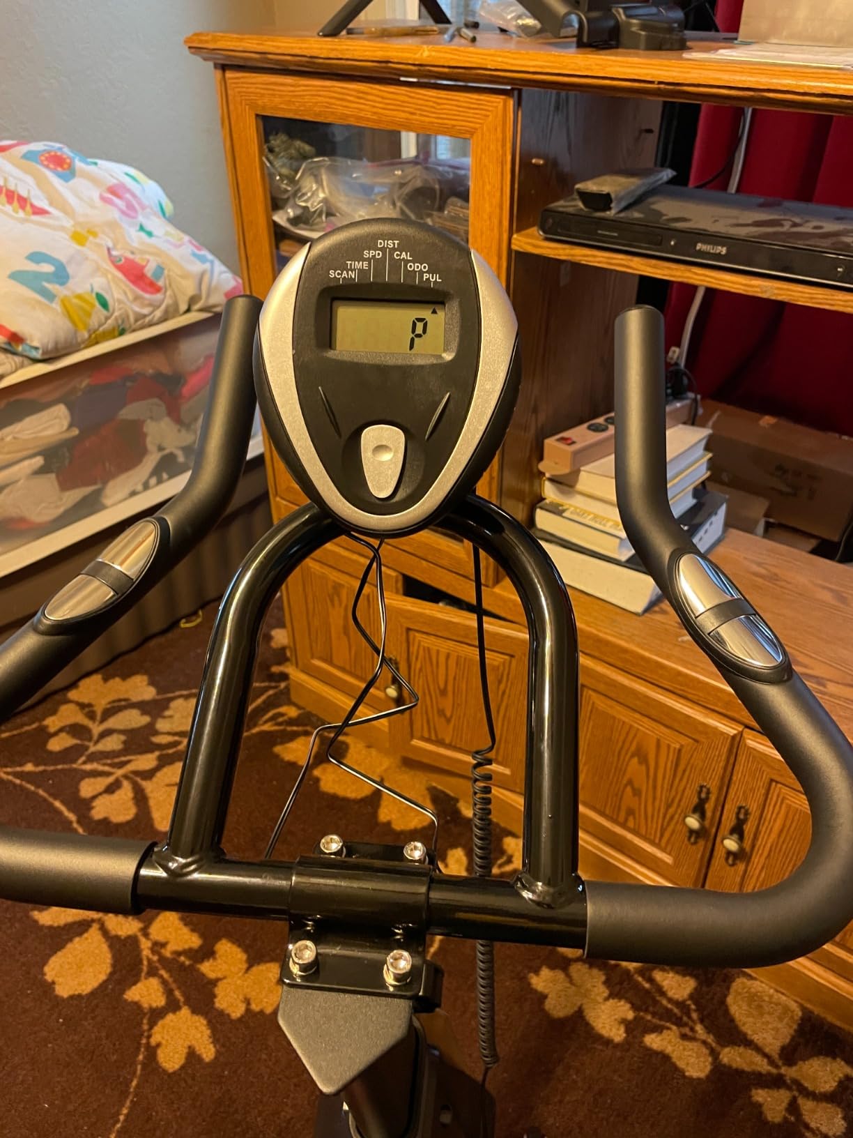 YOSUDA Exercise Bike, Magnetic Friction Stationary Bike with App Training | Indoor Cycling Low Noise Spin Bike for Home with 300 lb Weight Capacity, Tablet Holder and Fitness Course for Weight Loss customer photo 2