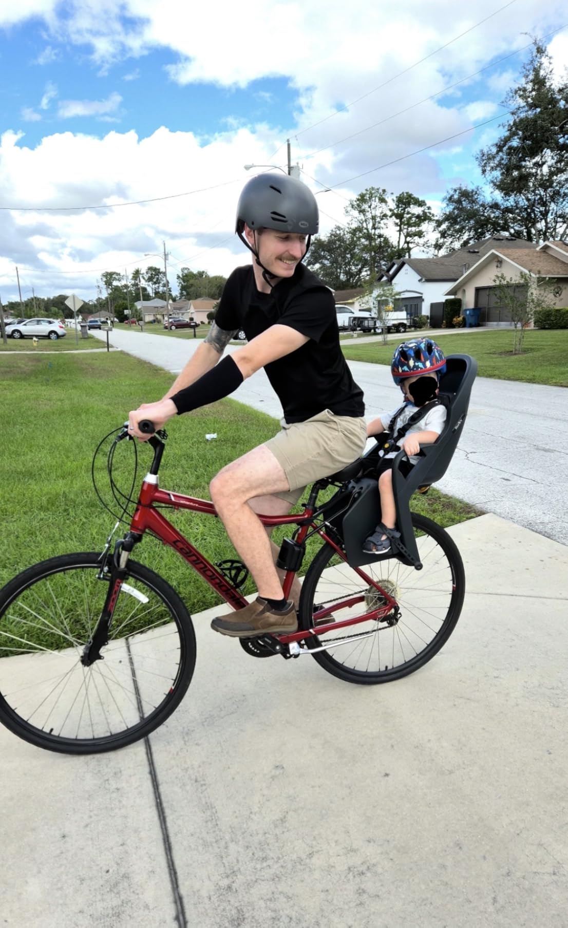 Dash FM, Frame Mount Child Bike Seat customer photo 1