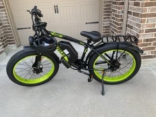 KETELES Ebikes for Adults, AWD Dual Motor Ebike Peak 6000W 26