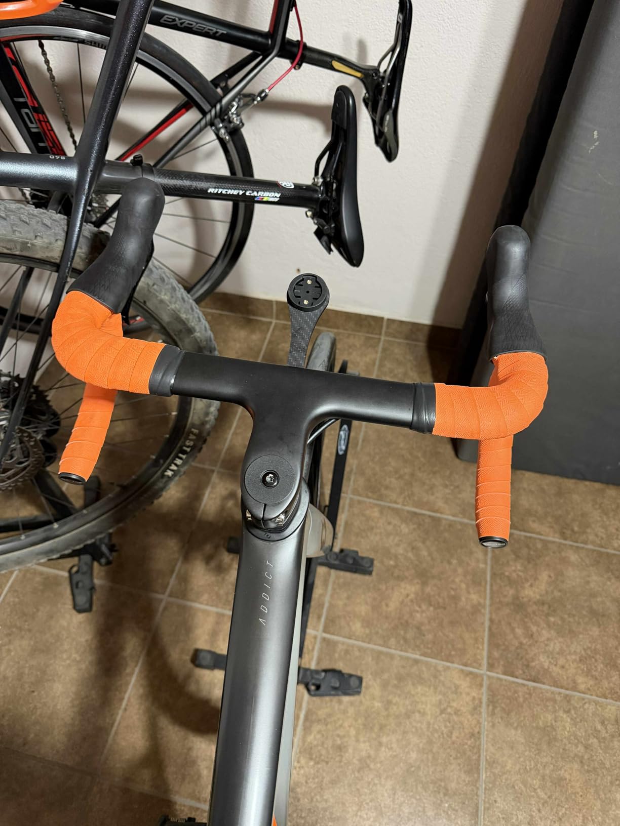 carbon integrated handlebars road 1-1/4