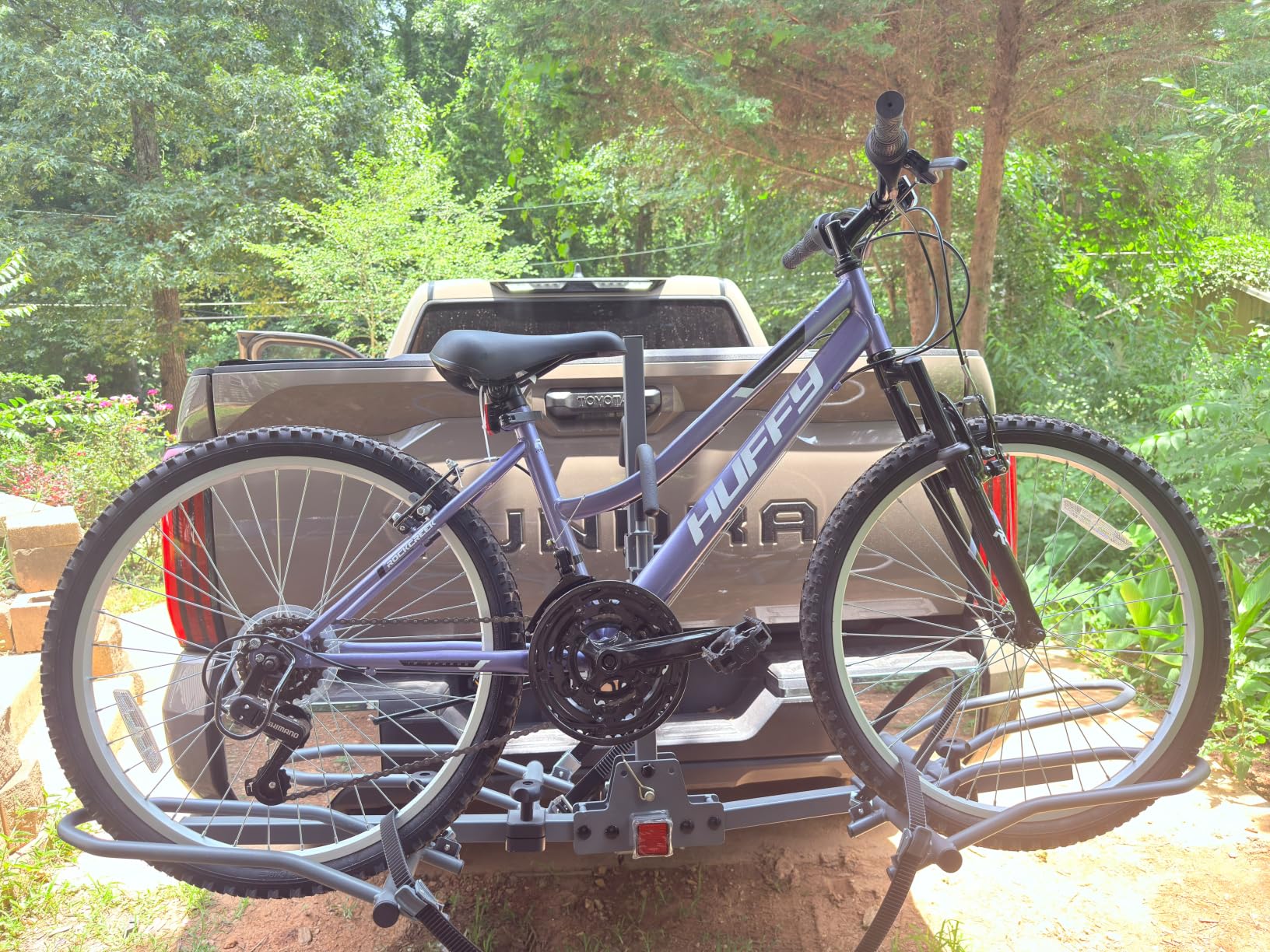 WILDROAD 2-Bike Hitch Rack, 180 lbs, Tilting & Foldable, Fits 2