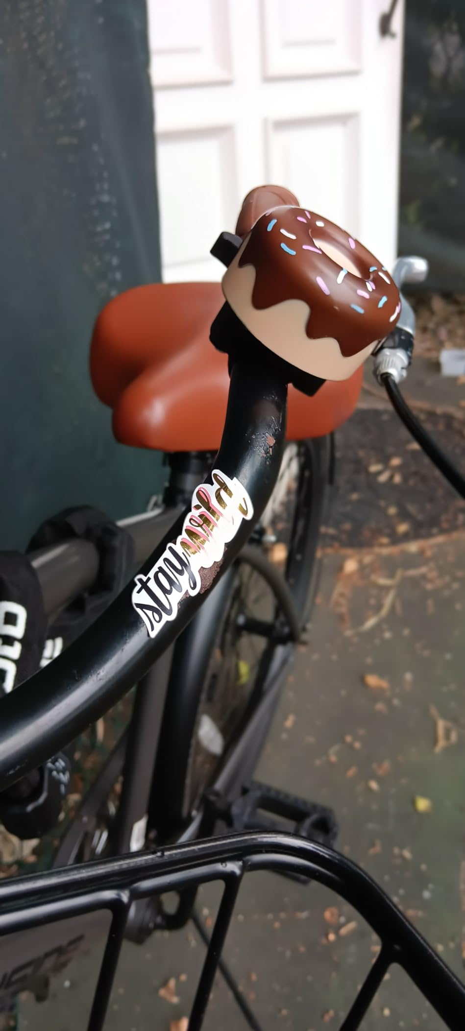 MARQUE Bike Bell for Adults & Kids - Nice, Loud, Crisp Ding Sound Bicycle Bell - Must Have Bicycle Accessories for Mountain MTB, Beach Cruisers, Commuter, Kids Bike - Easy to Install on Handlebar customer photo 2