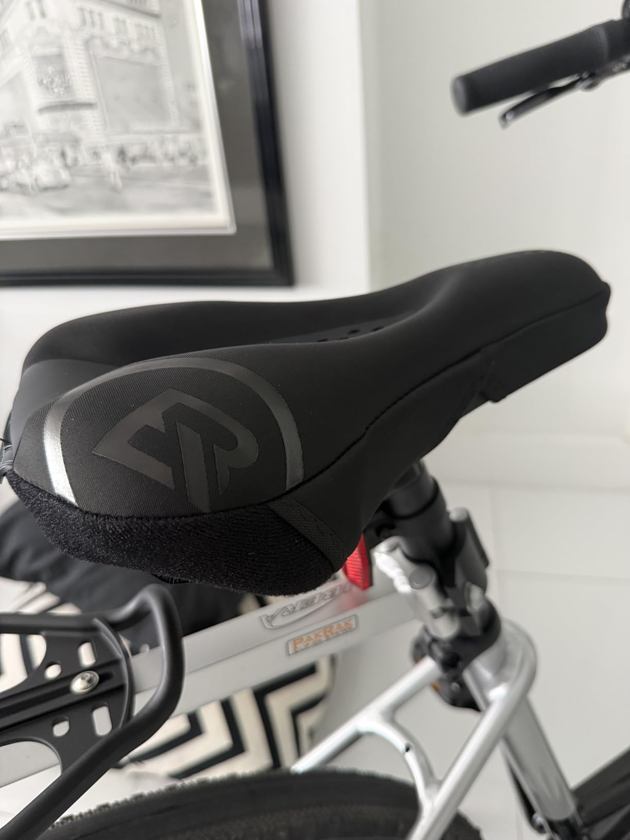ROCKBROS Bike Seat Cover Bike Seat Cushion for Men Women Comfortable Gel Padded Bicycle Seat Cushion Compatible with Peloton, Outdoor & Indoor customer photo 2