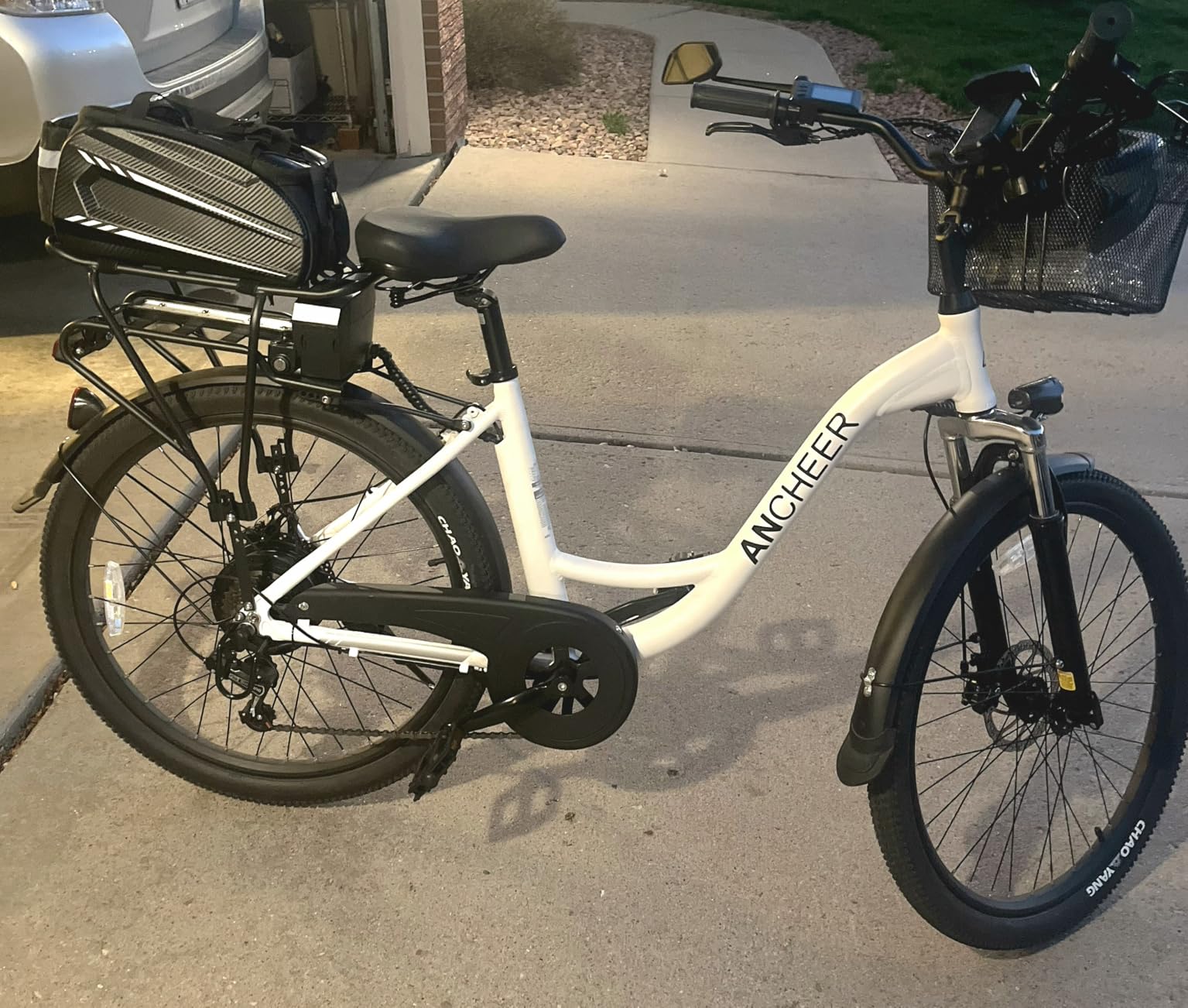 ANCHEER Electric Bike for Adults, 26