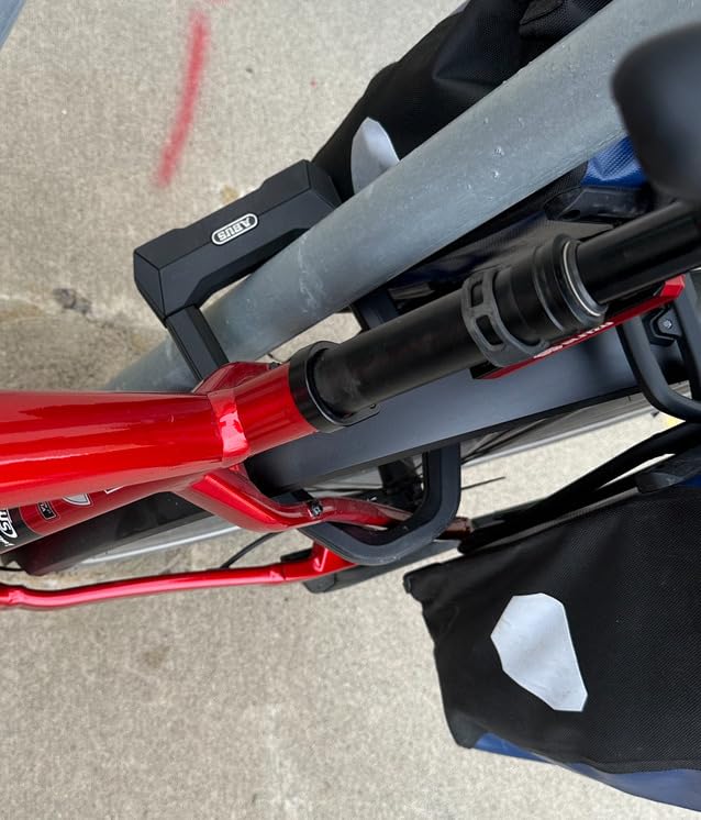 ABUS U-Lock Granit Super Extreme 2500/165HB230 - Specialised Bicycle Lock for Bicycles and e-Bikes Against Saw Attacks with Angle Grinders - ABUS Security Level 15 customer photo 1
