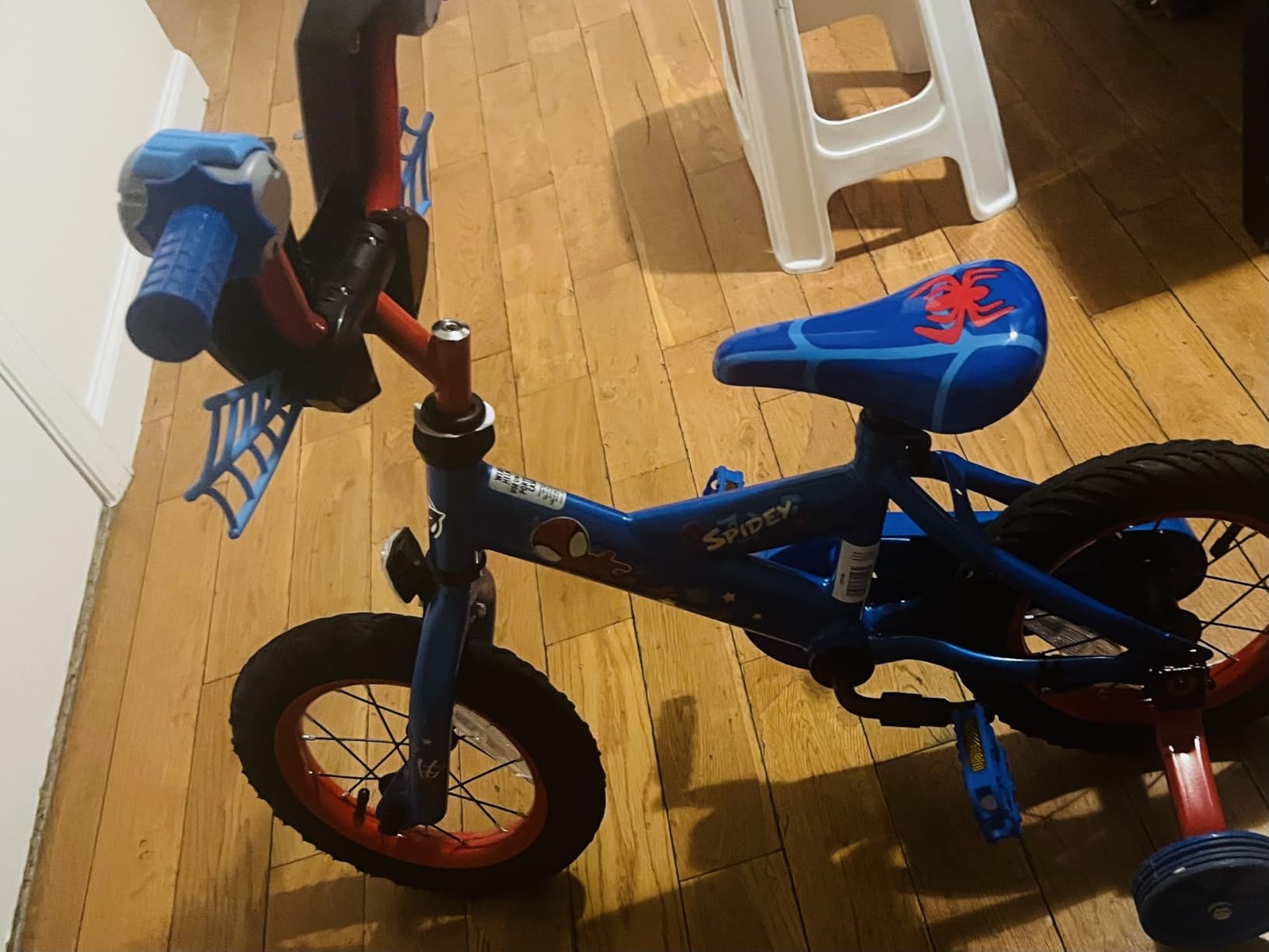 Huffy Disney and Marvel 12/16 Inch Boy's Bike for Kids, Multiple Color Options and Designs Available, Ideal for Ages 3+ Years Old, Removable Training Wheels, Adjustable Seat, Simple Coaster Brake customer photo 1