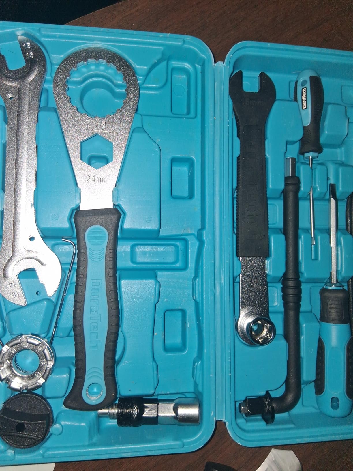 DURATECH 40 Pieces Bike Repair Kit, Complete Bicycle Tool Kit with Storage Case, Bike Tools for Mountain & Road Bikes customer photo 1
