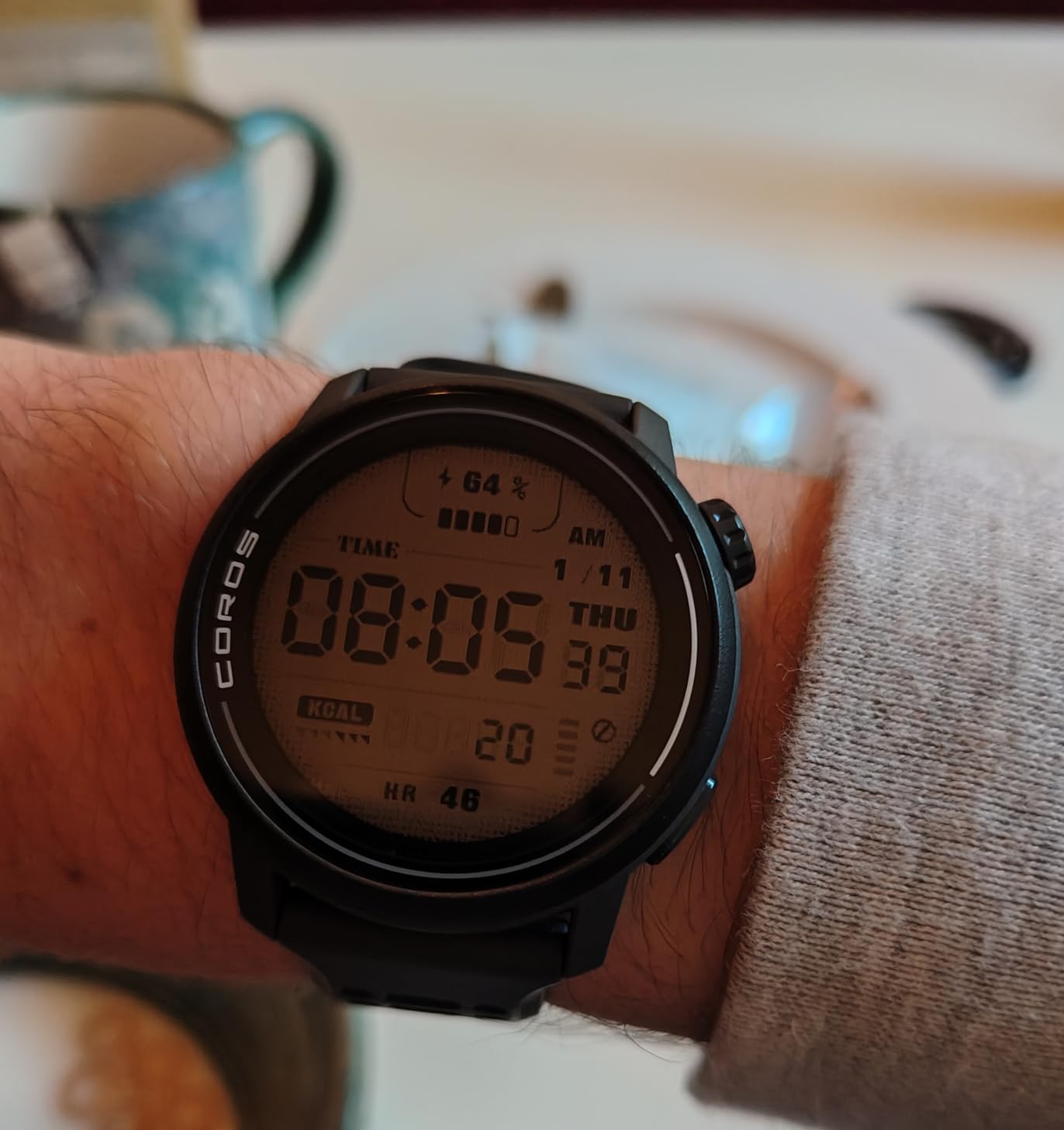 COROS PACE 3 GPS Sport Watch - Lightweight, Comfortable Running Watch, 17-Day Battery Life, Accurate GPS, Heart Rate Monitor, Navigation, Sleep Tracking - White Silicone customer photo 2
