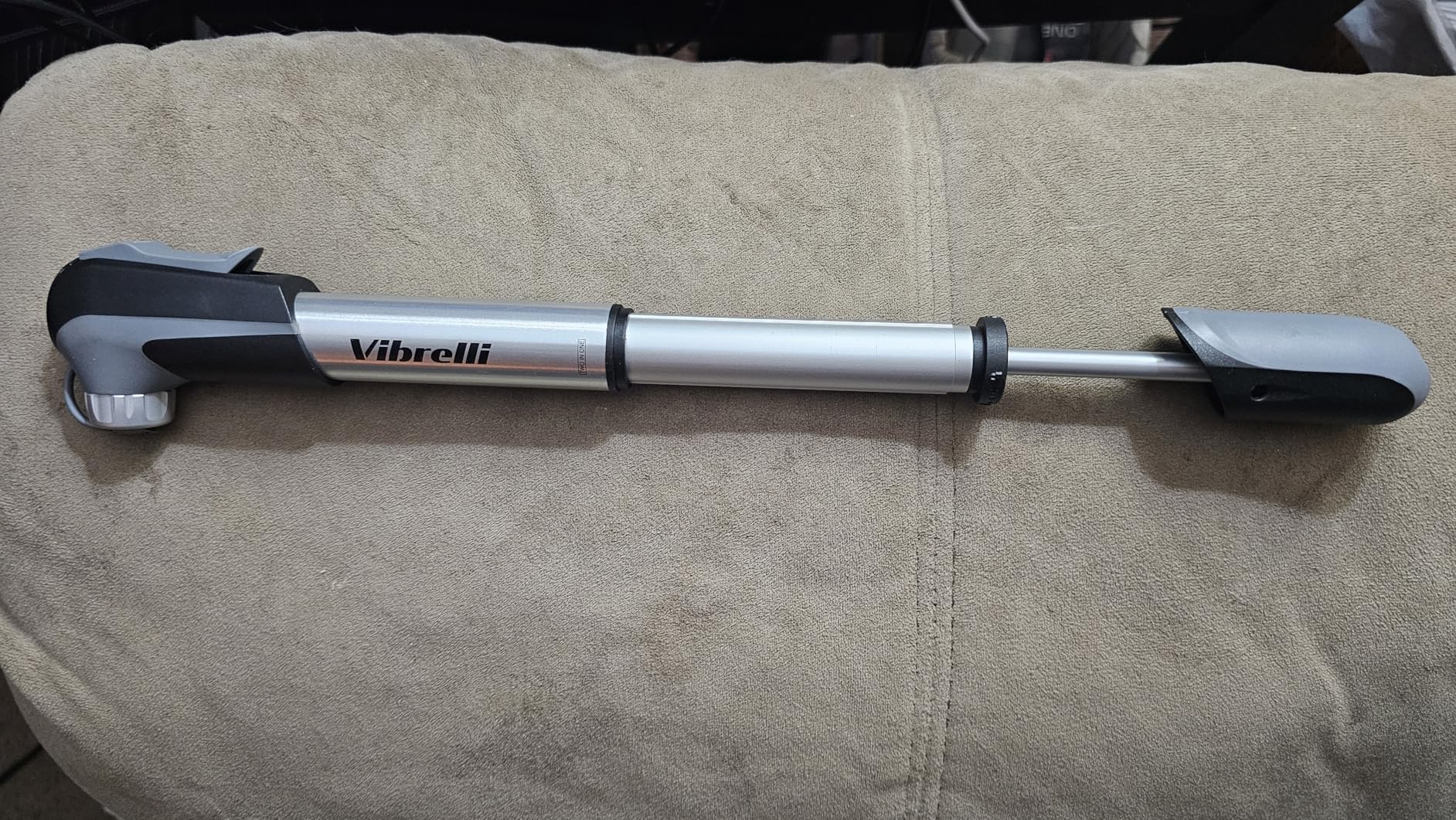 Vibrelli Mini Bike Pump - Presta & Schrader Bicycle Pump - 120 PSI Tire Pump for Road & MTB - No Valve Changing Needed customer photo 1