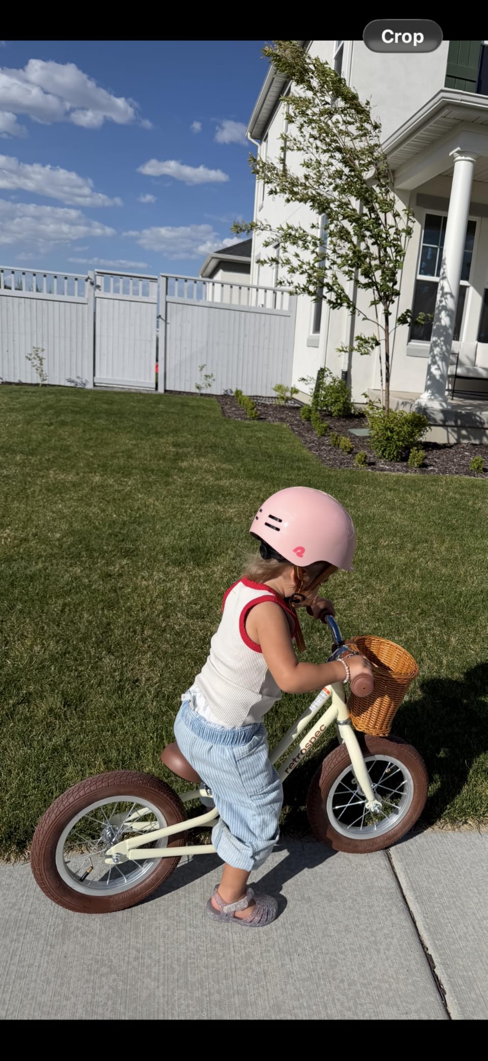 Retrospec Baby Beaumont Kids Balance Bike for Toddlers, No Pedals, Air Filled Tires customer photo 1