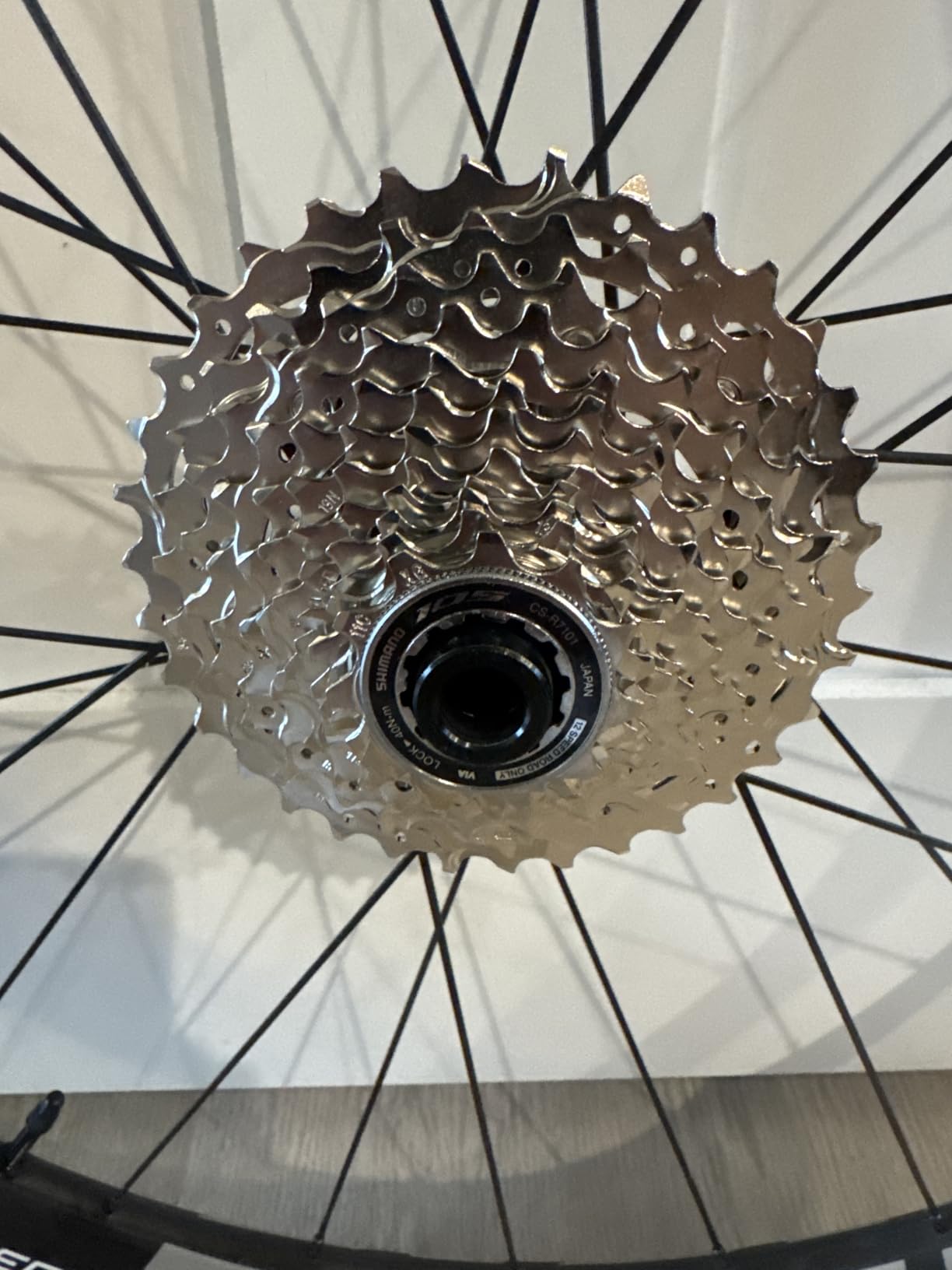 SHIMANO 105 Cs-R7101 12-Speed Cassette Silver, 11-34T, 12-Speed customer photo 2