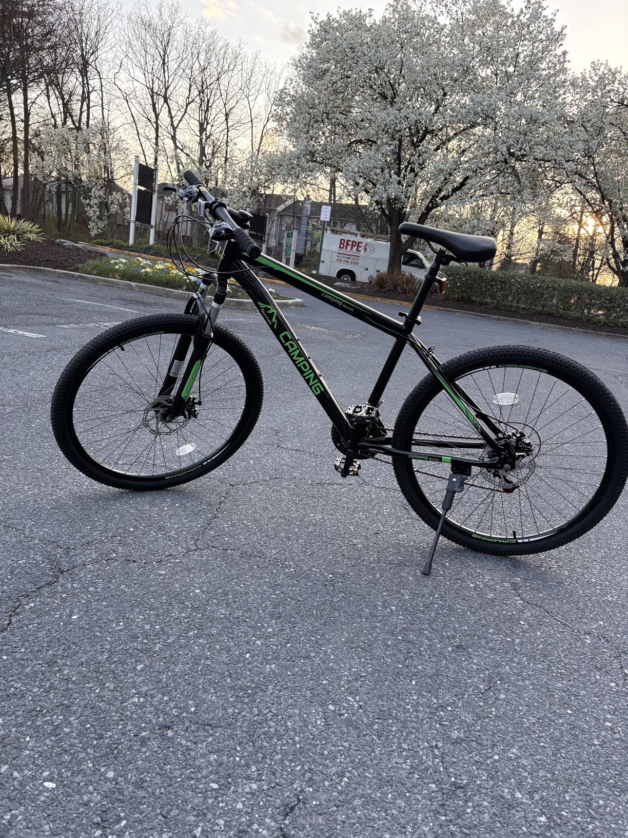 Ktaxon Mountain Bike 24/26/27.5 Inch Men & Women Mountain Bike with 21-Speed Adult Bikes, Double Disc Brake, Suspension Fork and High Carbon Steel Frame customer photo 2