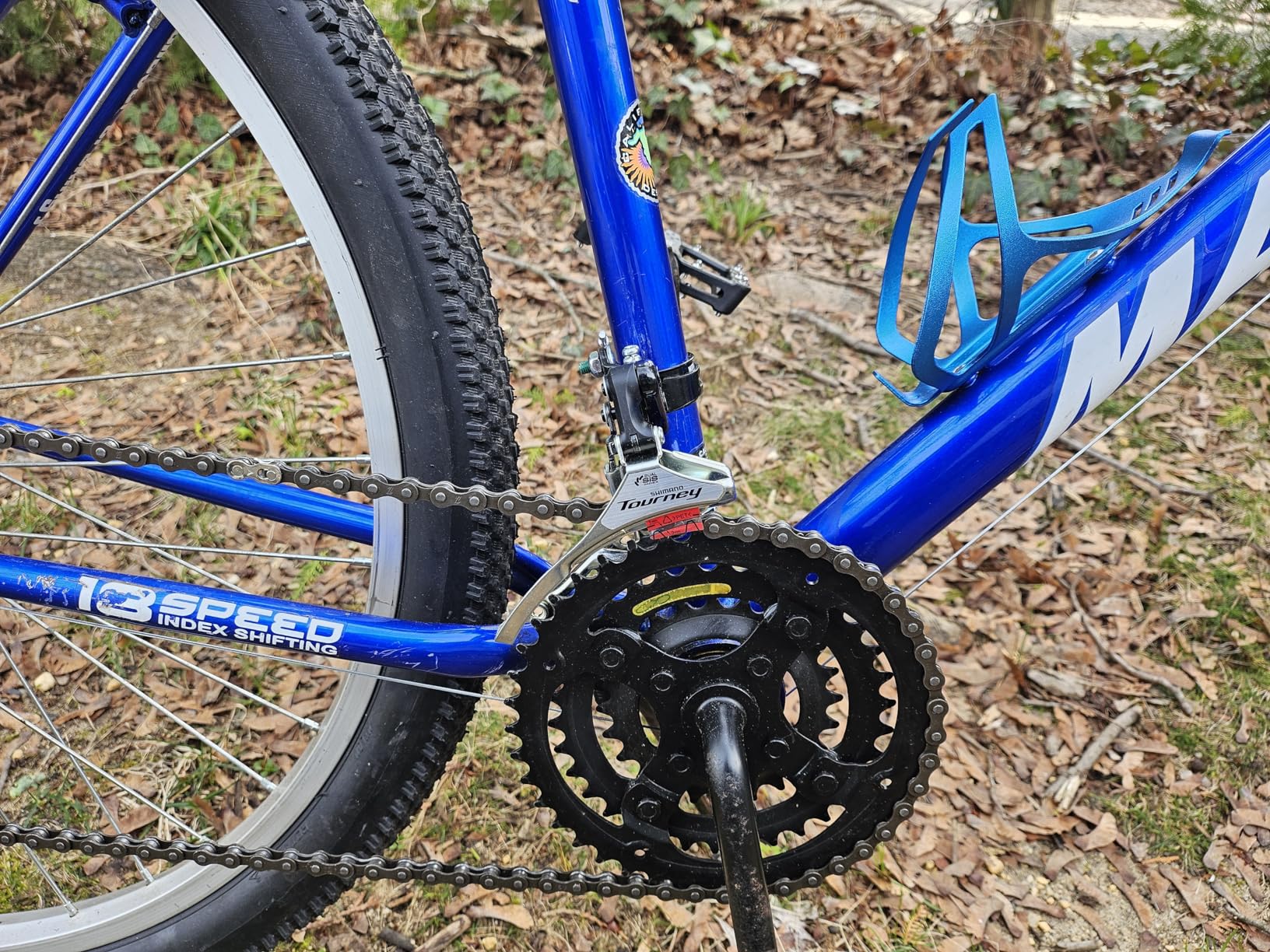 Bicycle Front Derailleur FD-TY300 3 x 6/7 Speed Up/Down Swing, Bike Derailleur 3 Speed with Adjust Clamp Size 31.8mm 34.9mm for Mountain Bike Road Bicycle customer photo 1