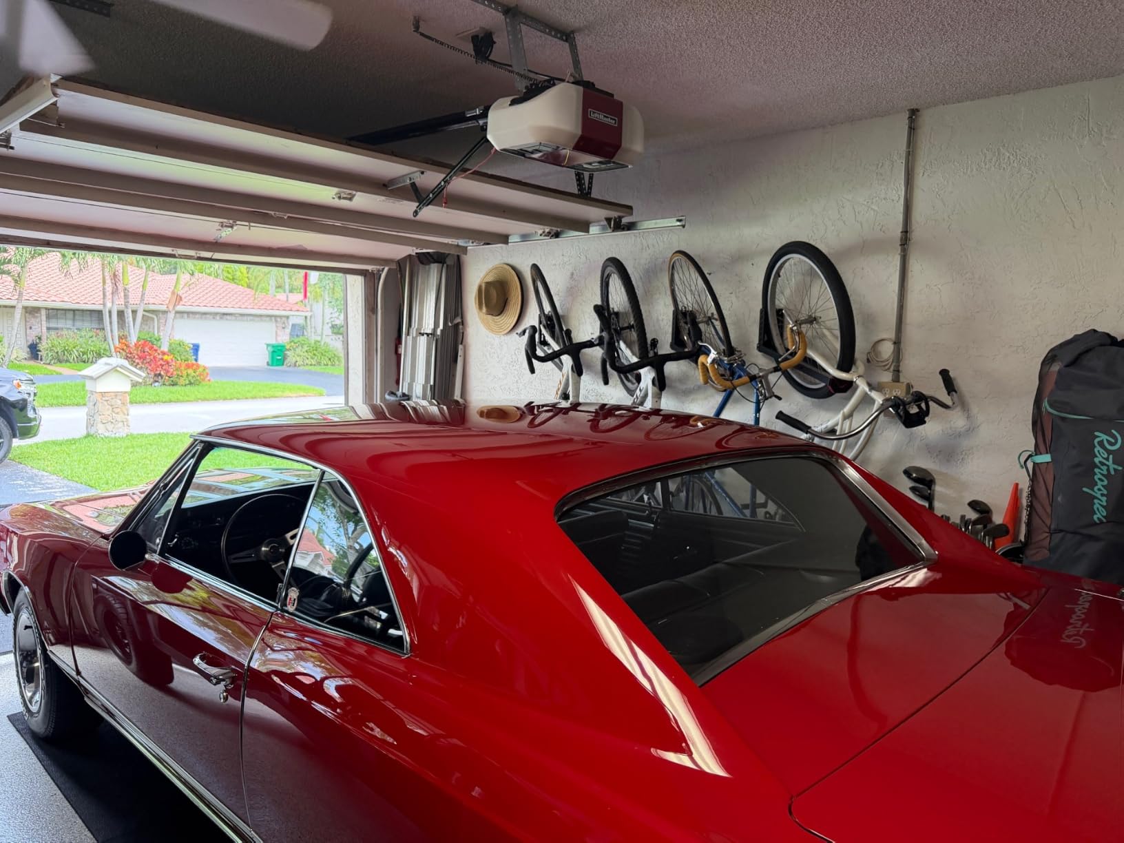 monTEK No-Lift Swivel Bike Wall Mount, Bike Hangers for Garage, 1 Pack customer photo 1