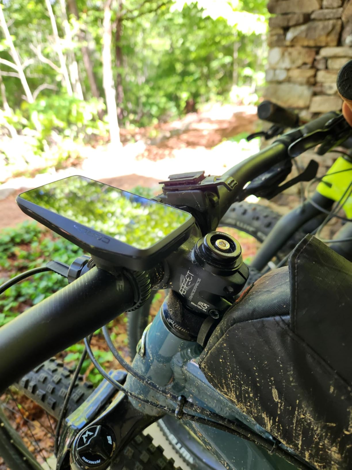 S2 Out Front Mount Compatible with Garmin Edge Bike Computer, XOSS, iGPSPORT - Cycling Handlebar 1.25''/ 31.8mm customer photo 1