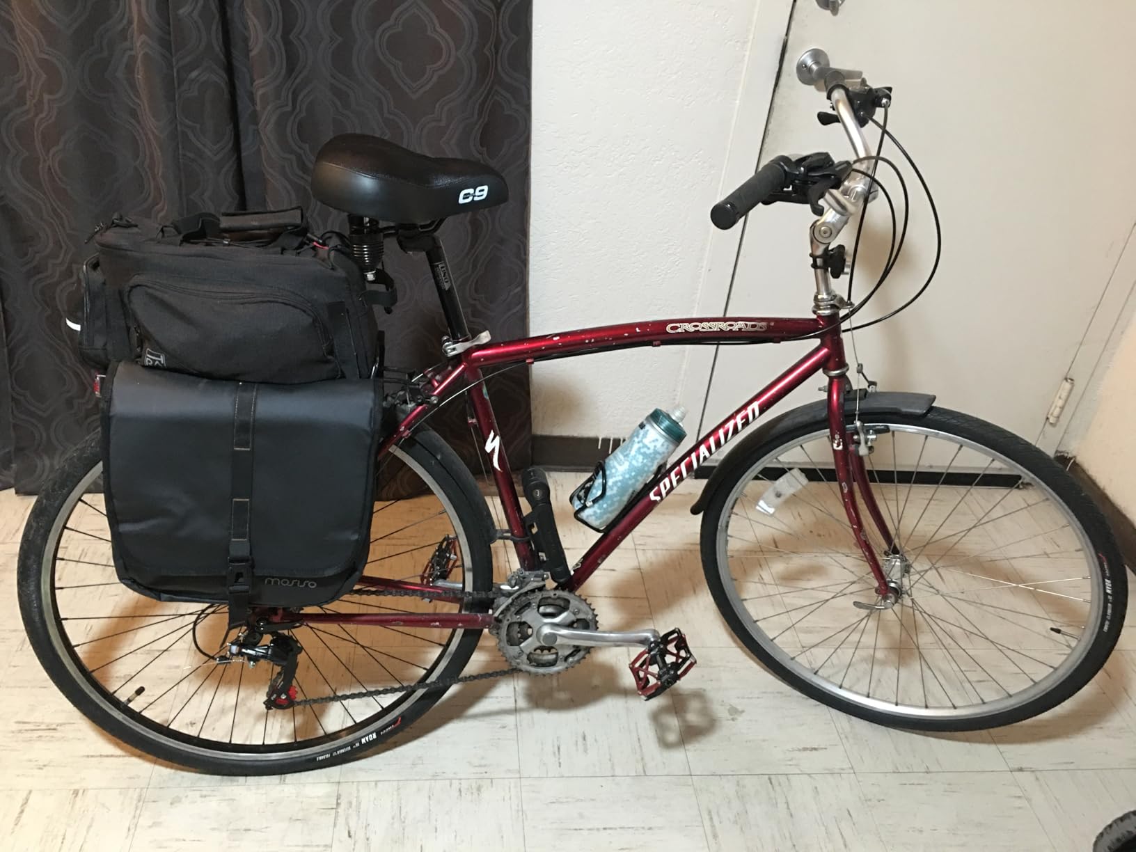 MOSISO 20L Bike Panniers, 2 Pack Waterproof Panniers Bike Bag customer photo 1