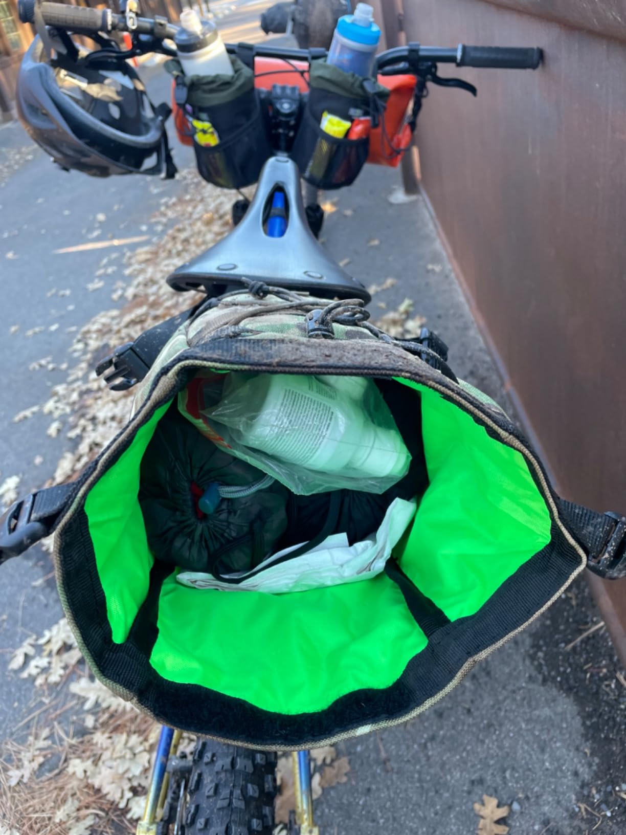PACK2RIDE Inova Light Bike Saddle Bag - Water Resistant Cordura Fabric, Essential for Bikepacking - Under Seat Storage for Road and Gravel Cycling customer photo 1