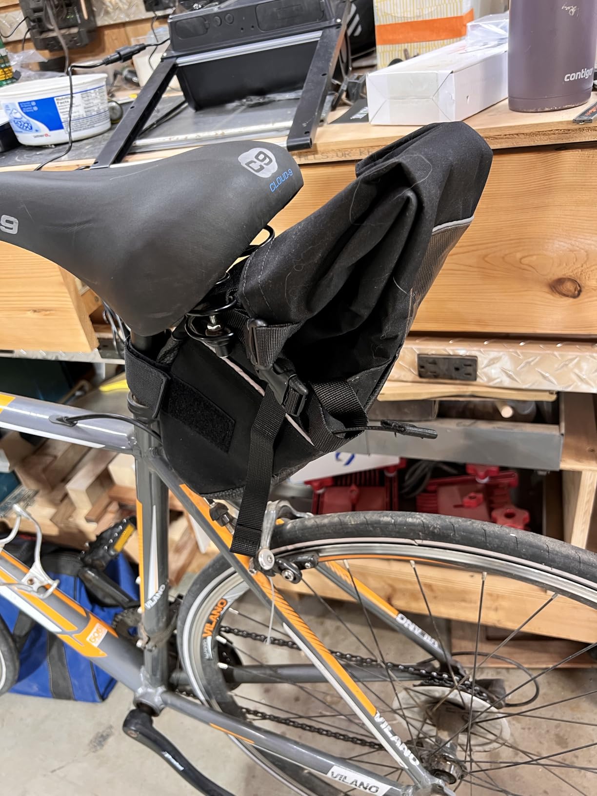 PACK2RIDE Inova Light Bike Saddle Bag - Water Resistant Cordura Fabric, Essential for Bikepacking - Under Seat Storage for Road and Gravel Cycling customer photo 2