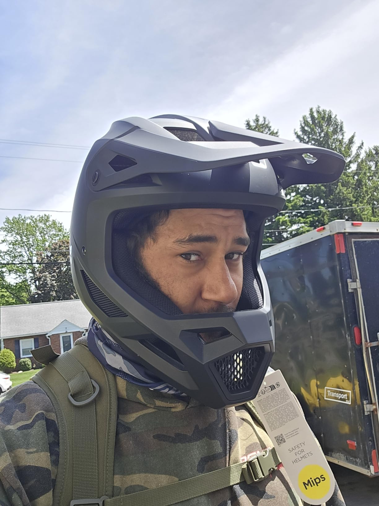 Fox Racing Unisex Rampage Mountain Bike Helmet CE/CPSC customer photo 1