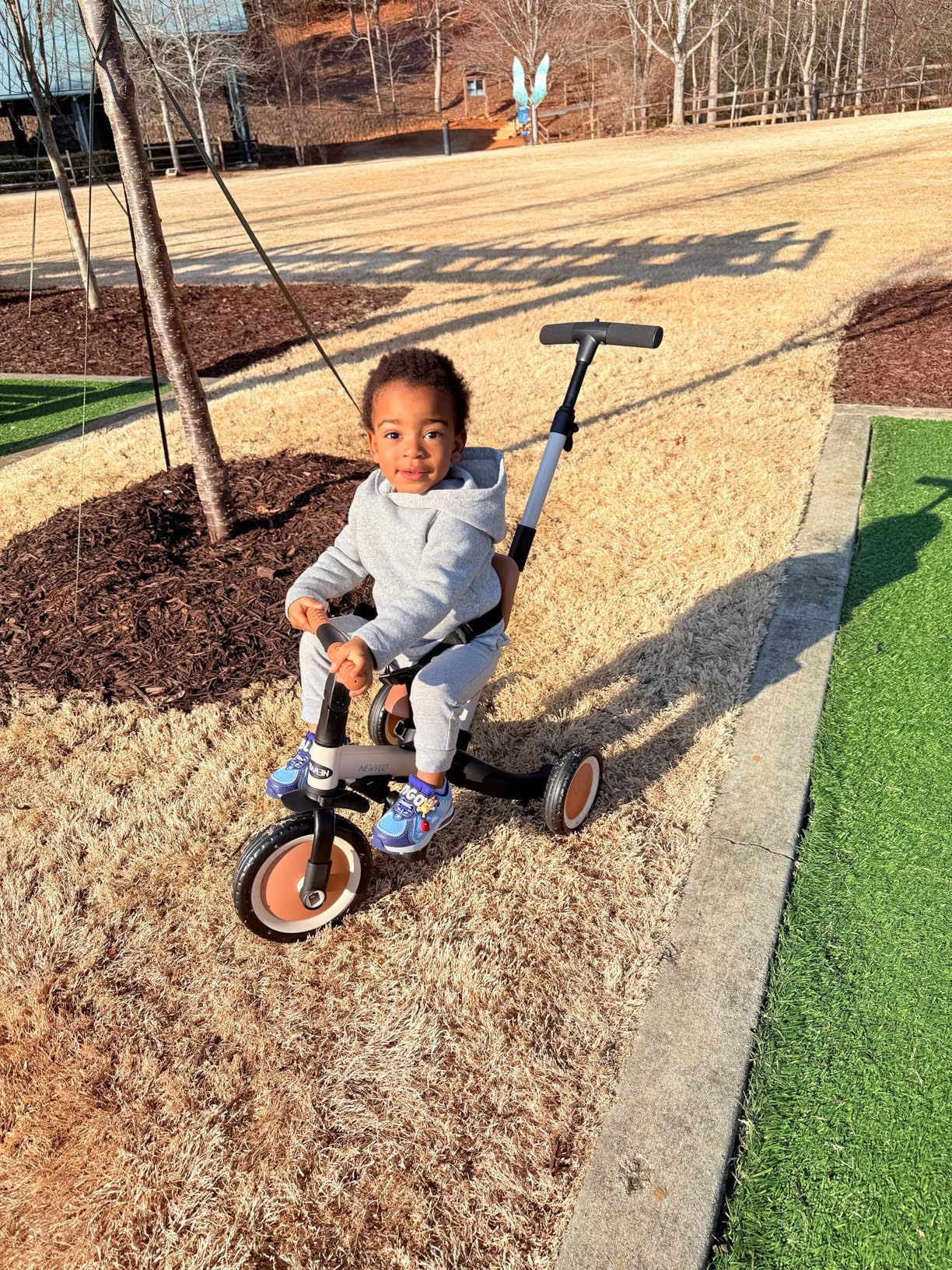 newyoo TR007 5-in-1 Tricycle for Toddlers 1-3, Toddler Bike, Birthday Gift customer photo 1