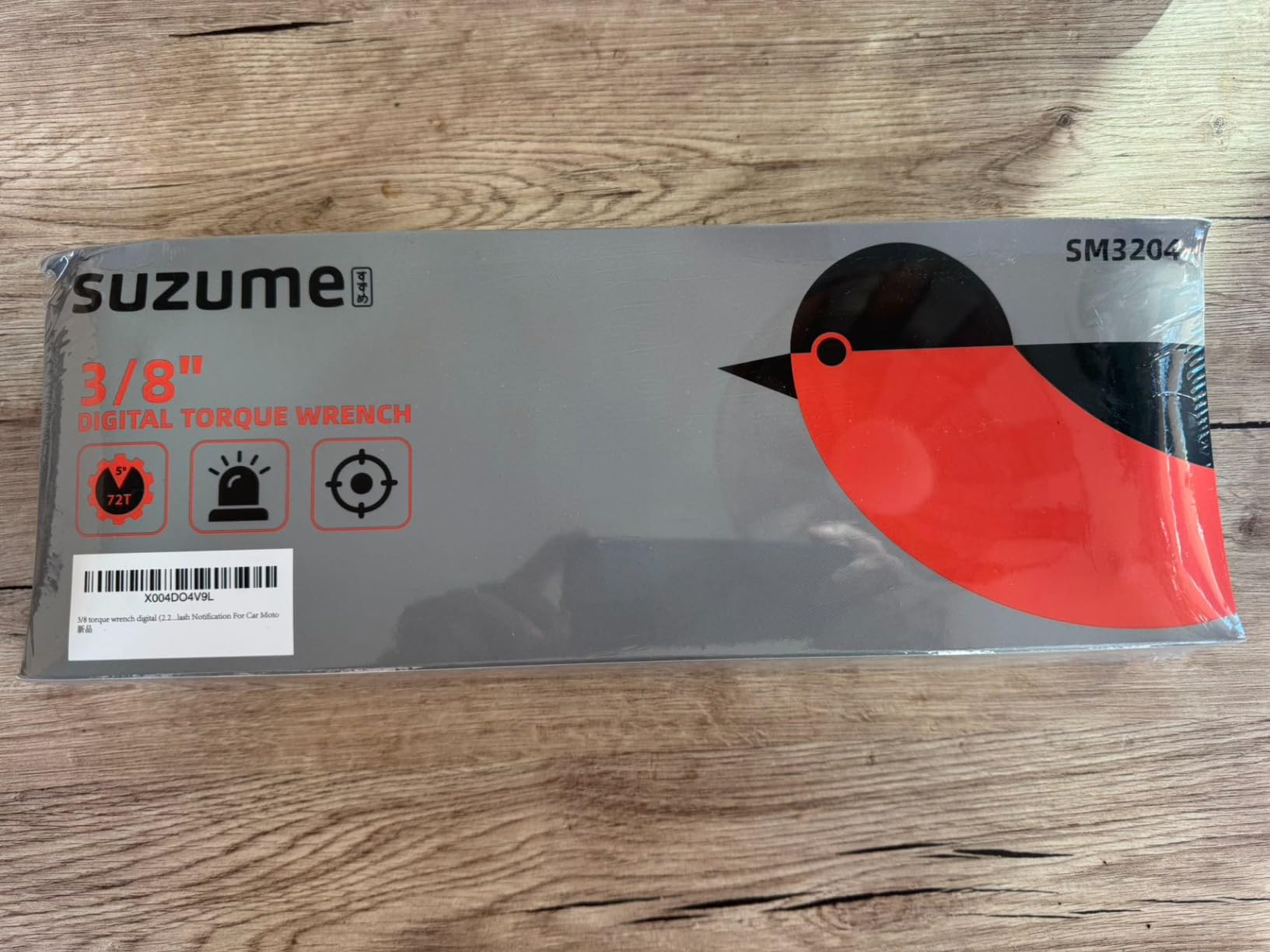 SUZUME Digital Torque Wrench 3/8 Drive (4.9-99.6 Ft. Lb/ 6.6-135 N.m) ±2% High Accuracy Digital Torque Wrench with Buzzer and LED Flash Notification Four Units of Measure Torque Wrenches Digital customer photo 2