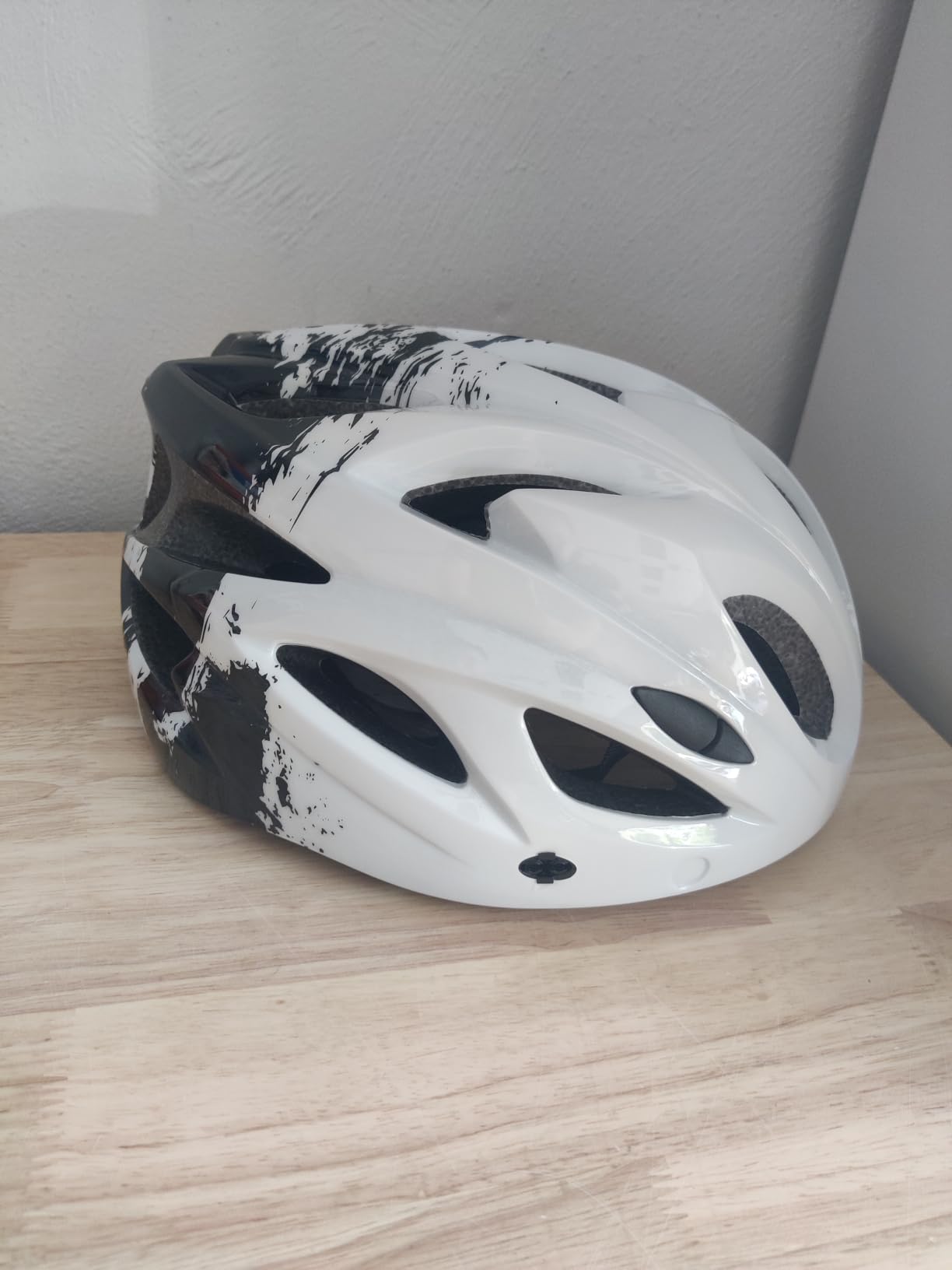 tadpole Adult Bike Helmet with LED Light | Magnetic Goggles | Sun Visor customer photo 2